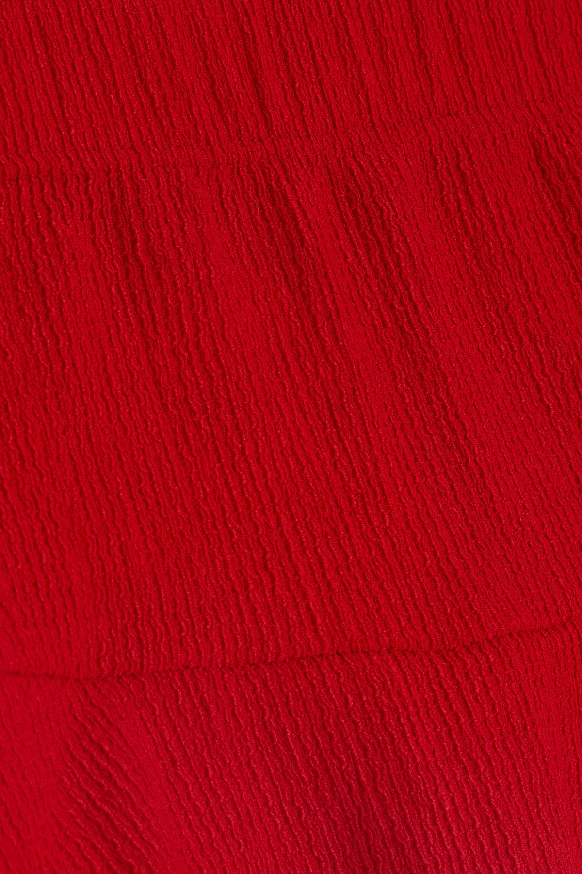 Breeze Kız Çocuk Şort Etek Basic Kırmızı (6-12 Yaş)