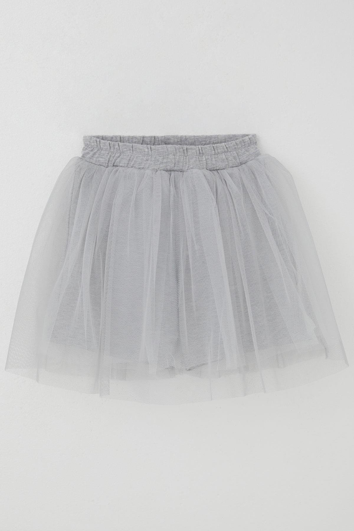 Breeze Kız Çocuk Şort Etek İkili Takım Hayvan Sevgisi Temalı Kız Baskılı Fiyonk Aksesuarlı Pembe (2-6 Yaş)