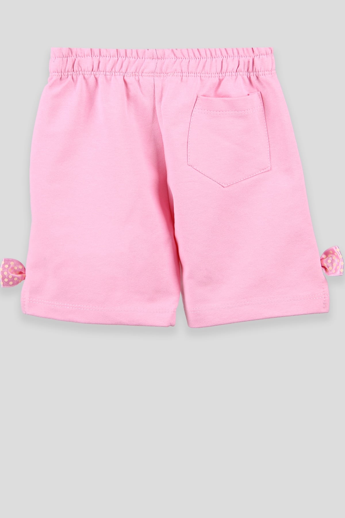 Breeze Kız Çocuk Şort Fiyonklu Pembe (5-10 Yaş)