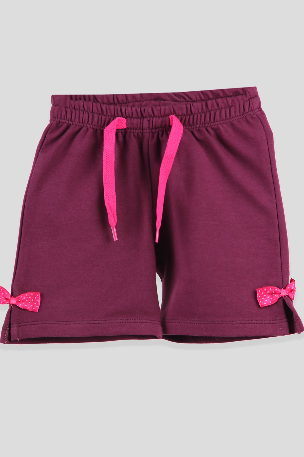 Breeze Kız Çocuk Şort Mürdüm (5-10 Yaş)