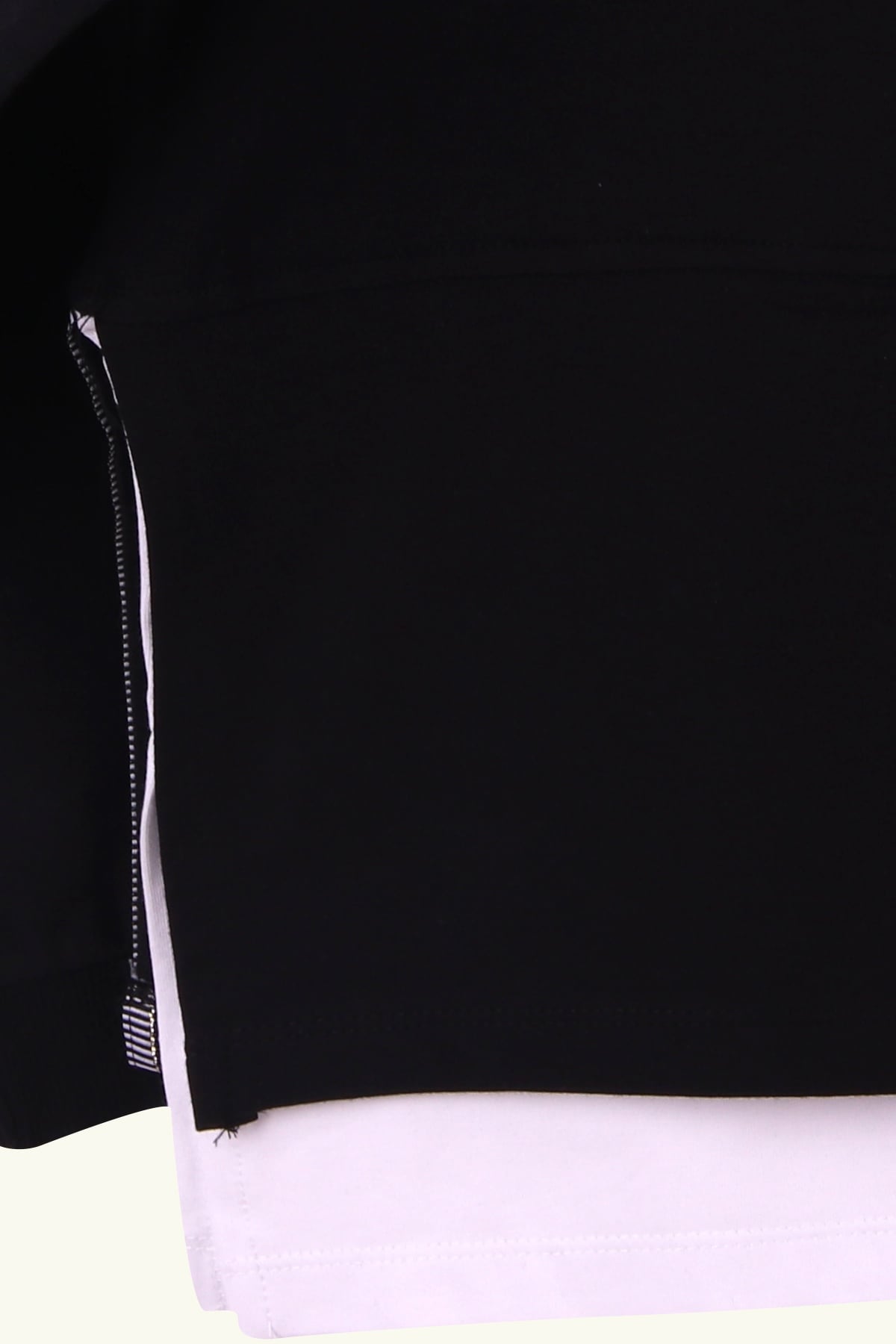 Breeze Kız Çocuk Sweatshirt Altı Tişörtlü Siyah (8-14 Yaş)