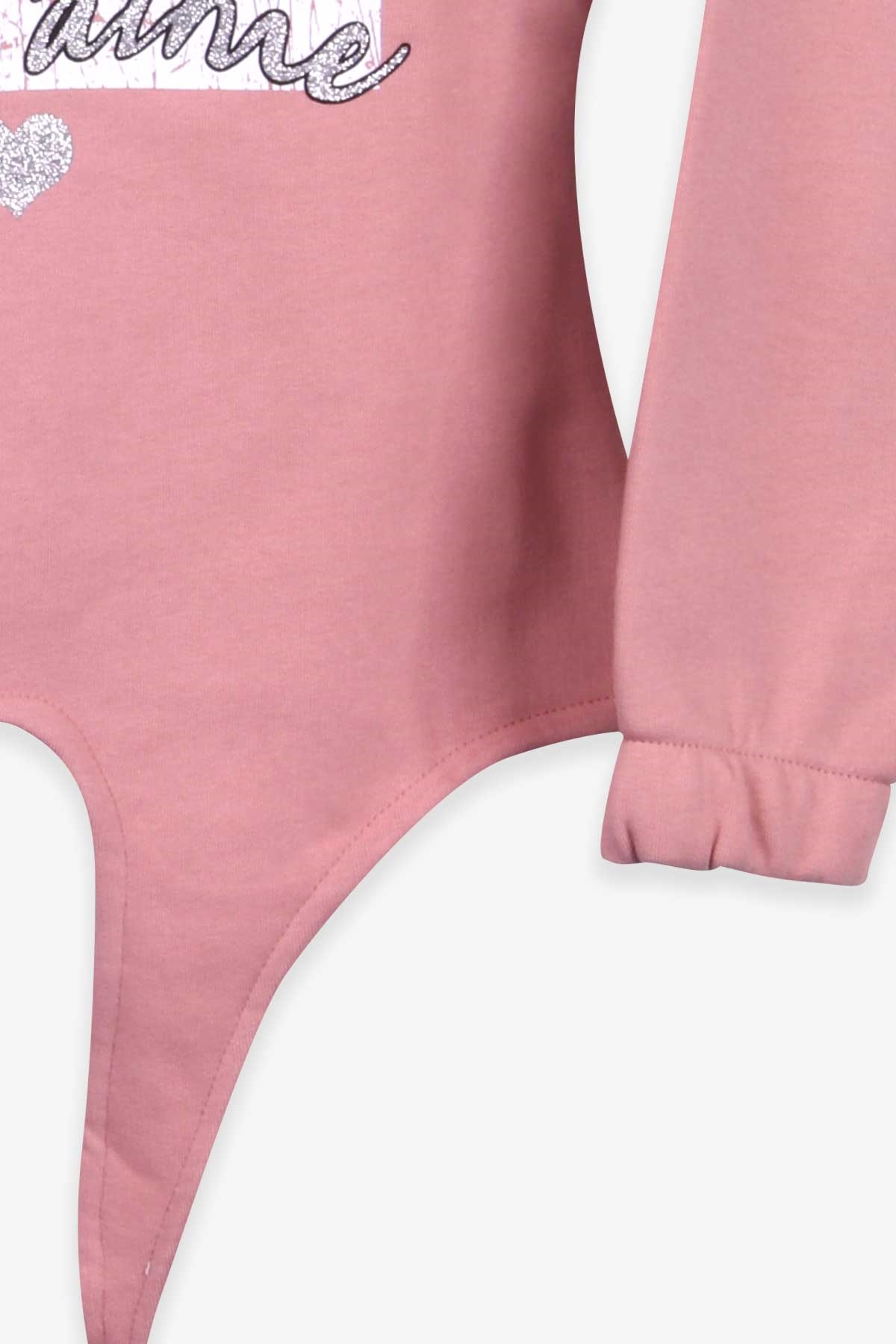 Breeze Kız Çocuk Sweatshirt Baskılı Kapüşonlu Gülkurusu (5-10 Yaş)