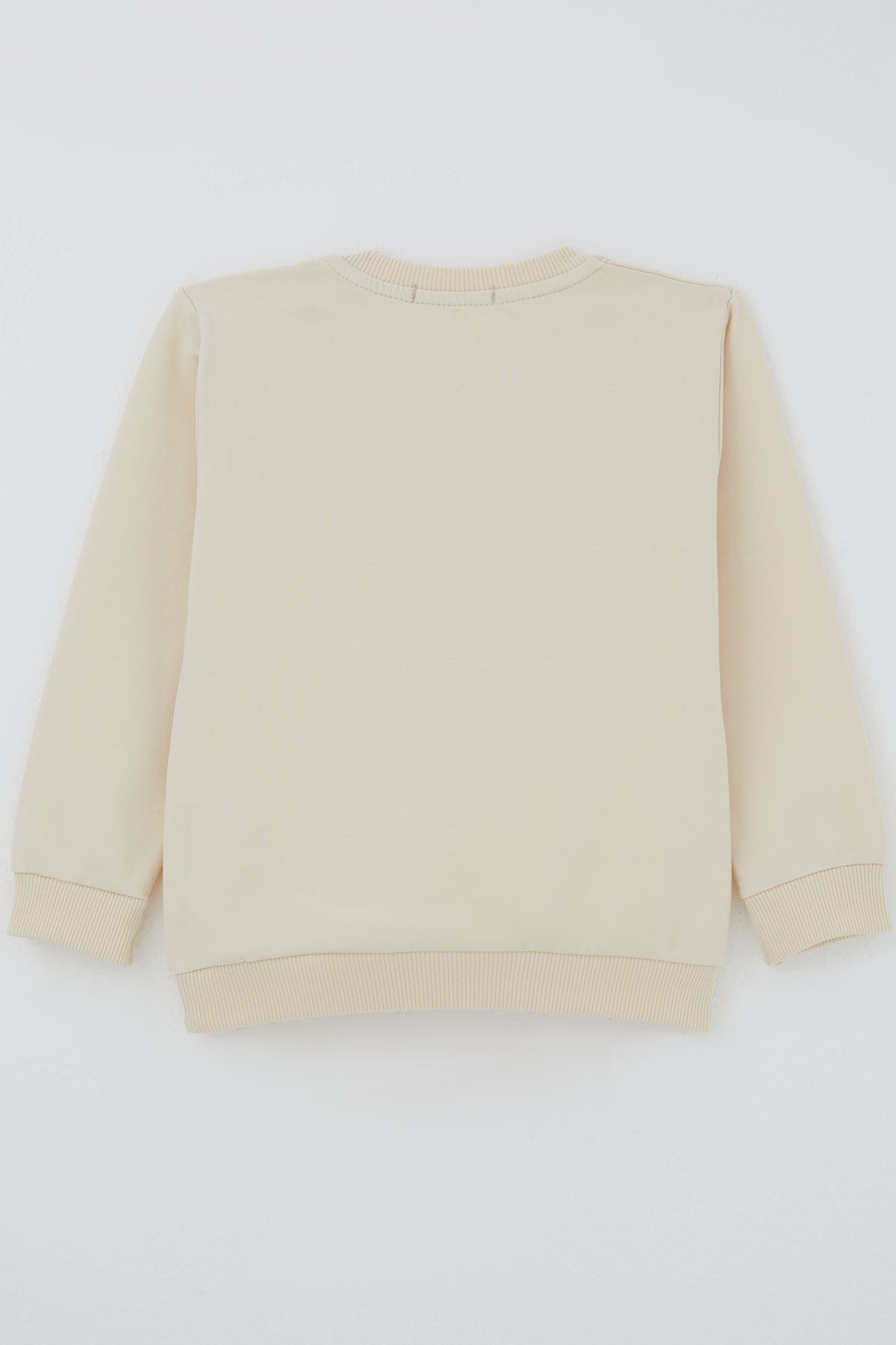 Breeze Kız Çocuk Sweatshirt Dost Ayıcıklar Baskılı Krem (1.5-5 Yaş)