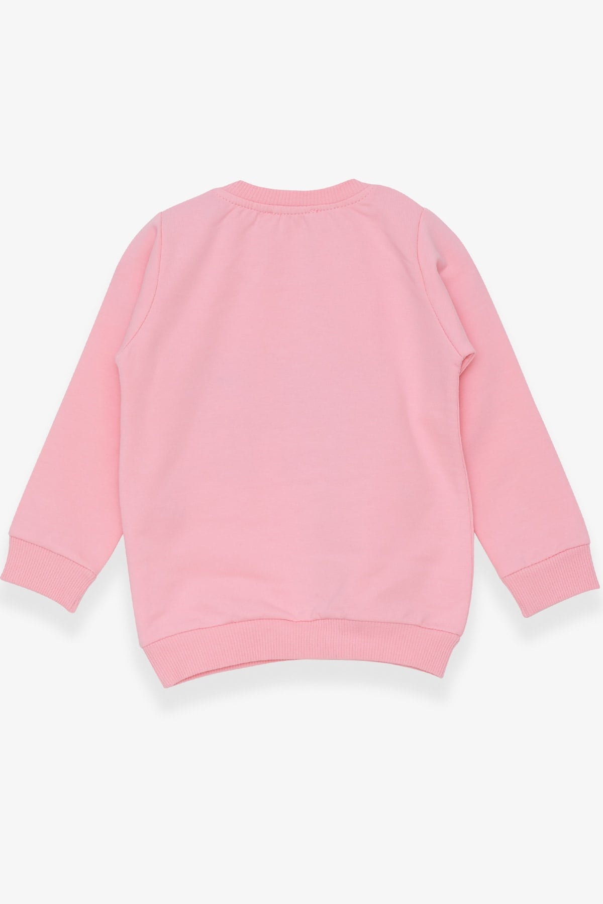 Breeze Kız Çocuk Sweatshirt Hayvancık Baskılı Pudra (1.5-5 Yaş)