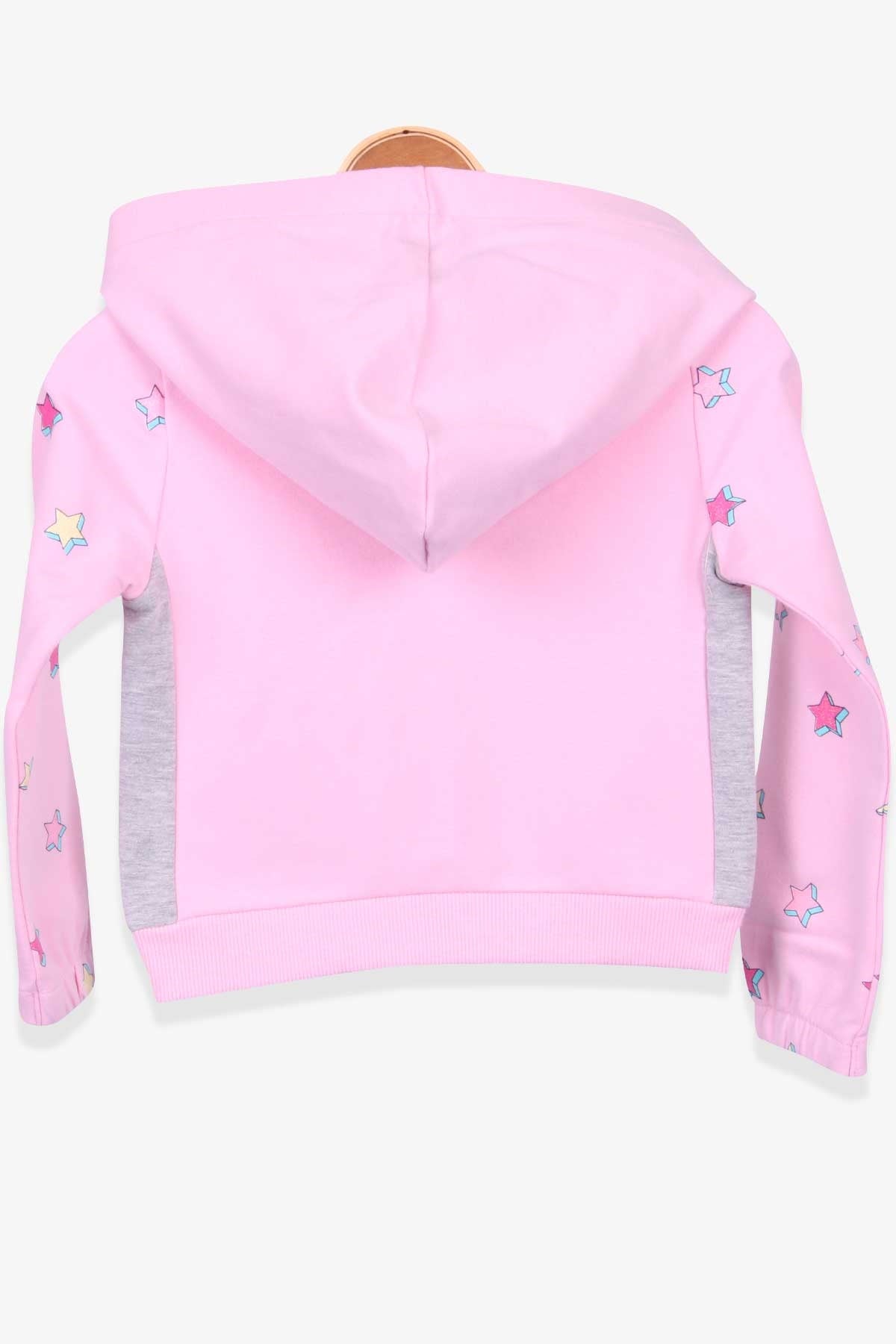 Breeze Kız Çocuk Sweatshirt Maskeli Unicorn Pudra (2-6 Yaş)