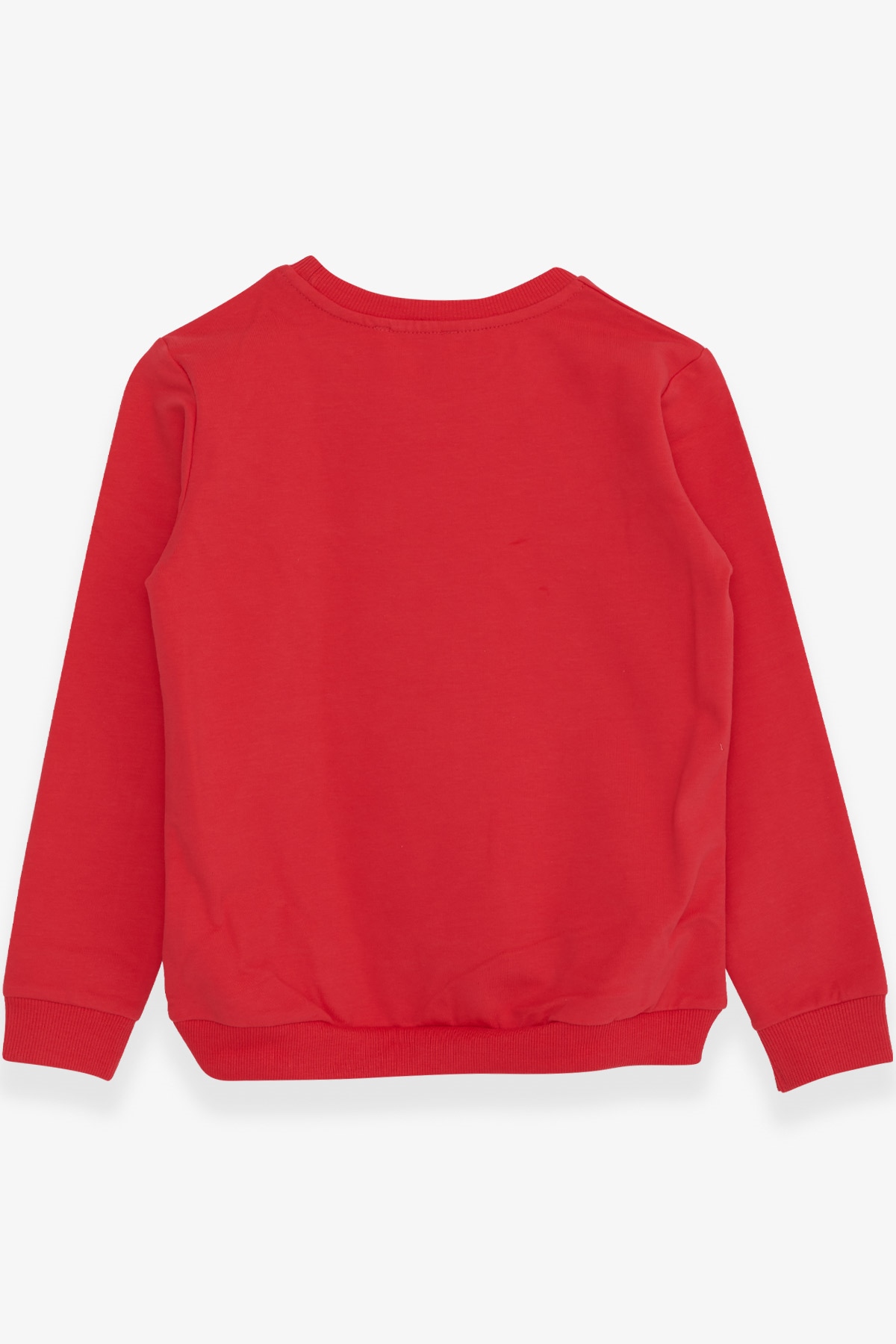 Breeze Kız Çocuk Sweatshirt Renkli Oje Baskılı Narçiçeği (6-12 Yaş)