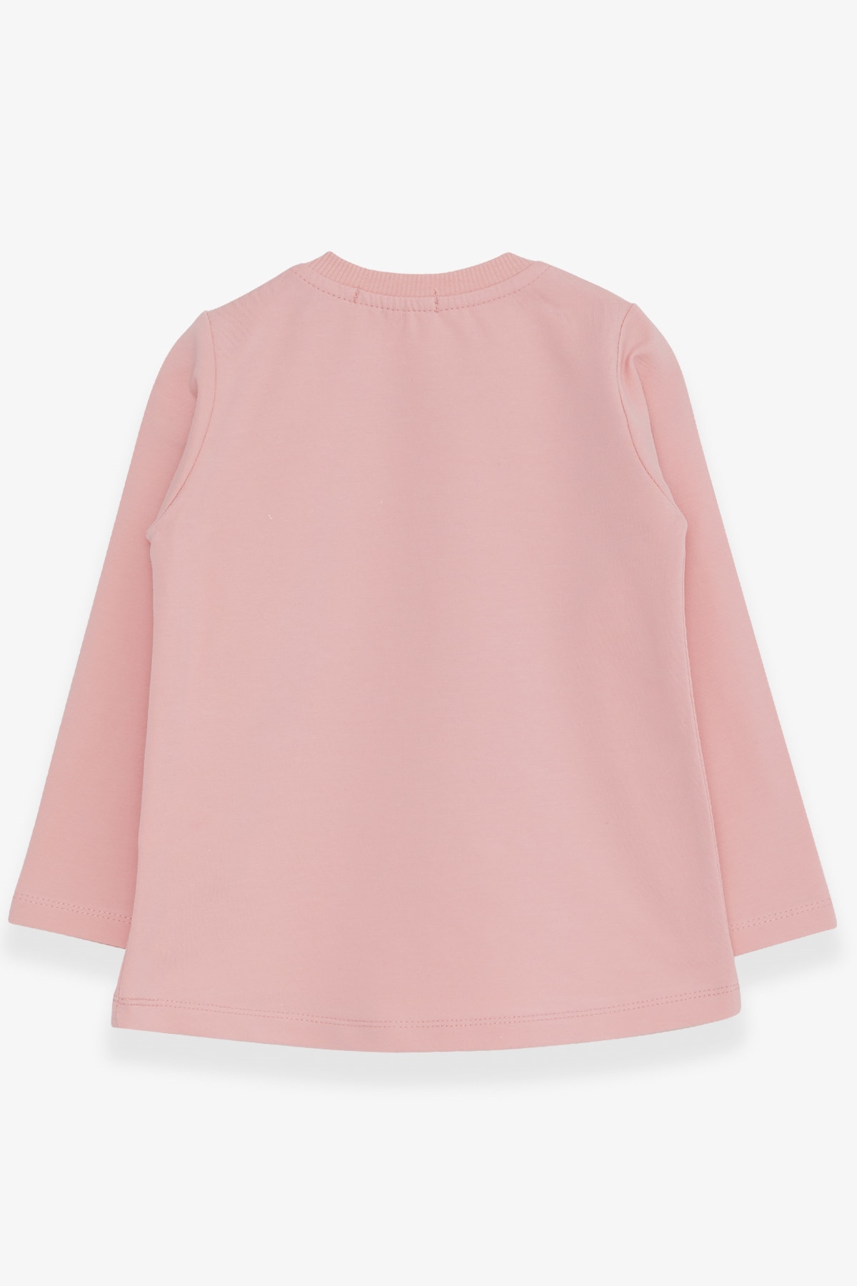 Breeze Kız Çocuk Sweatshirt Sevimli Unicorn Baskılı Pudra (1-4 Yaş)