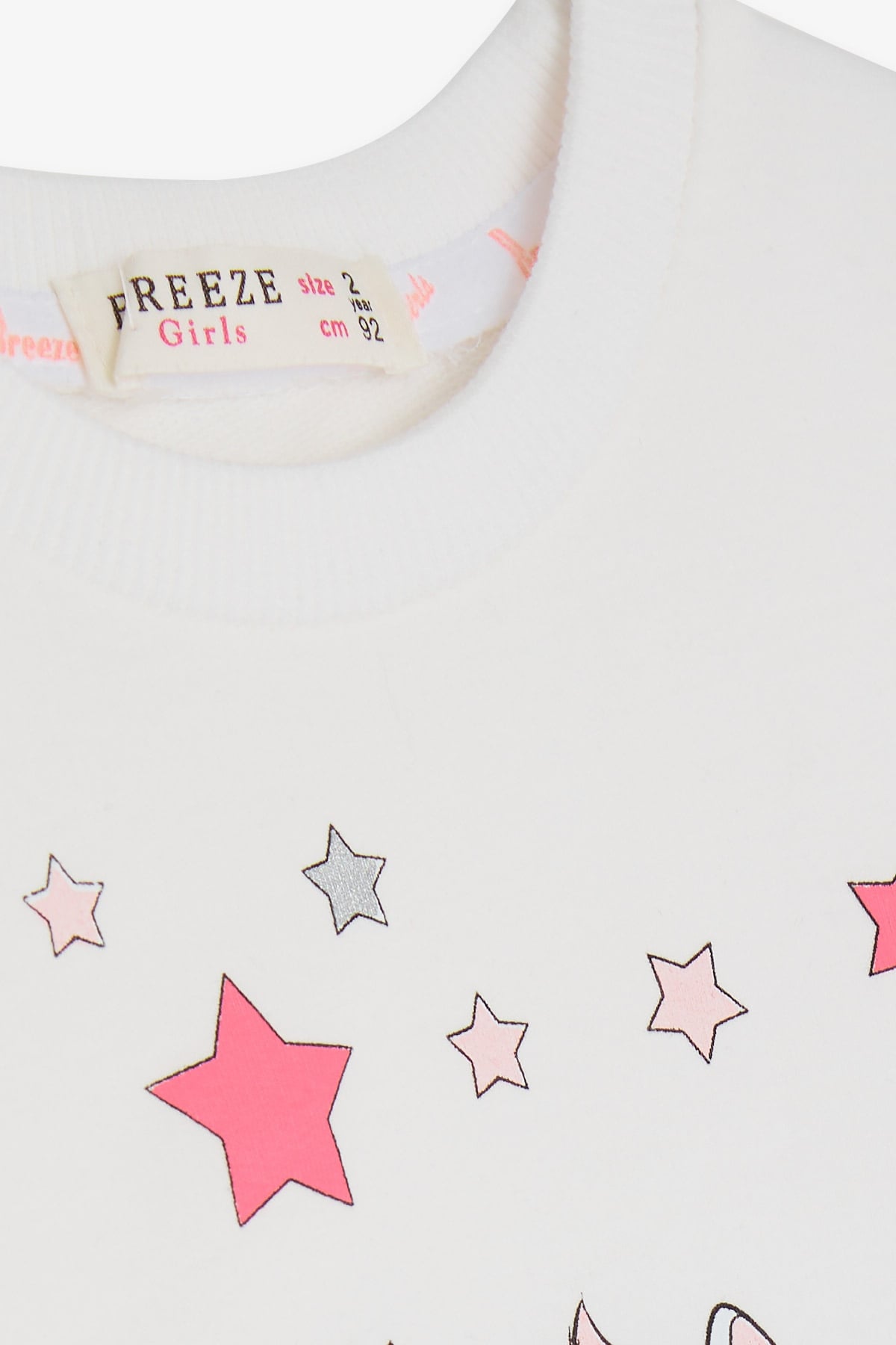 Breeze Kız Çocuk Sweatshirt Unicorn Ekru (2-3 Yaş)