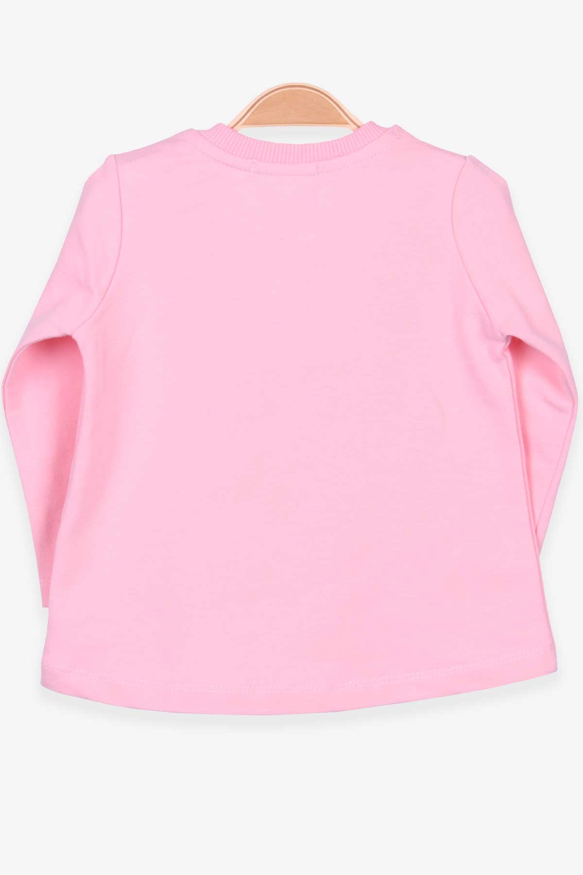 Breeze Kız Çocuk Sweatshirt Unicorn Pudra (1-4 Yaş)