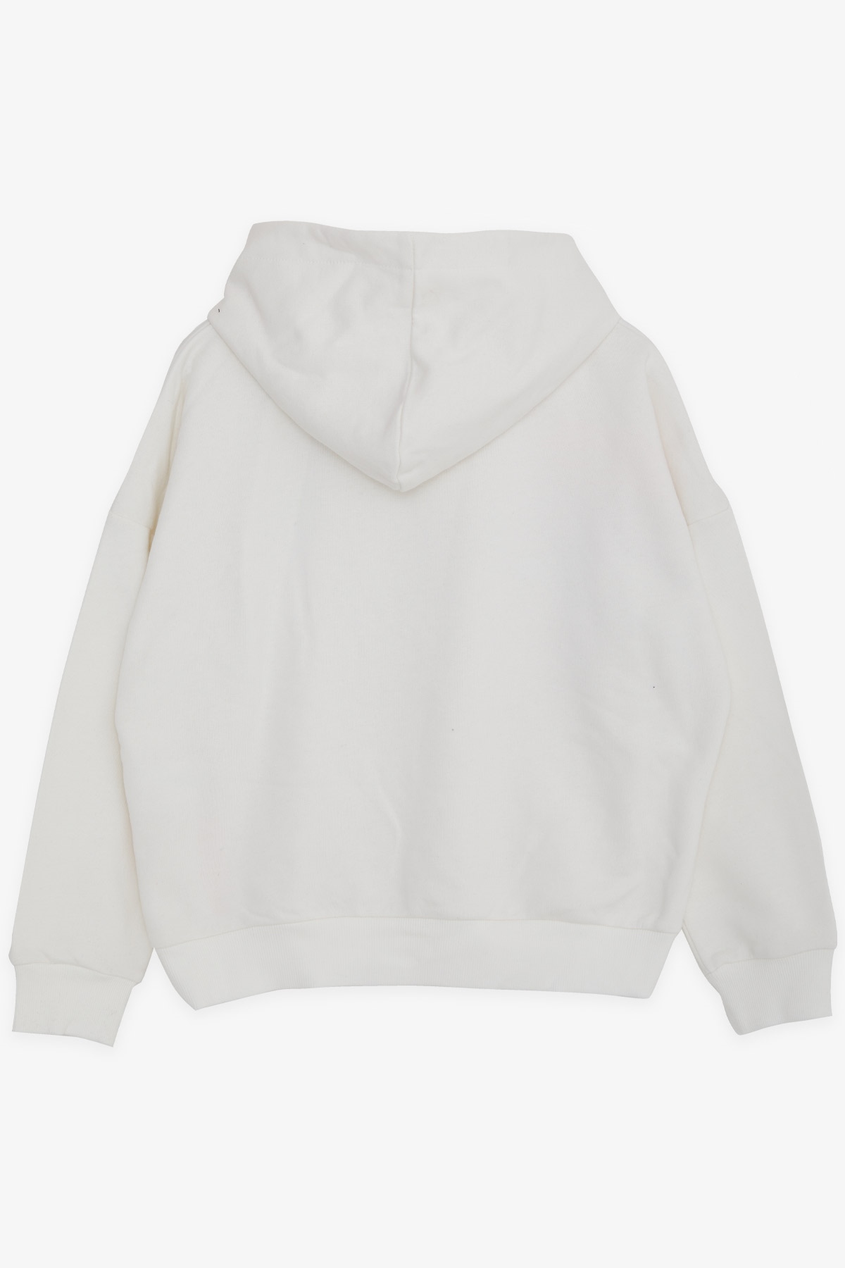 Breeze Kız Çocuk Sweatshirt Yazı Baskılı Ekru (9-14 Yaş)