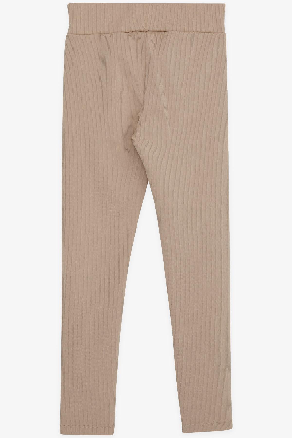 Breeze Kız Çocuk Tayt Basic Bej (9-14 Yaş)