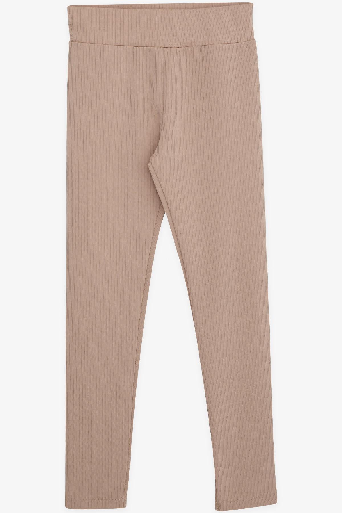 Breeze Kız Çocuk Tayt Basic Bej (9-14 Yaş)
