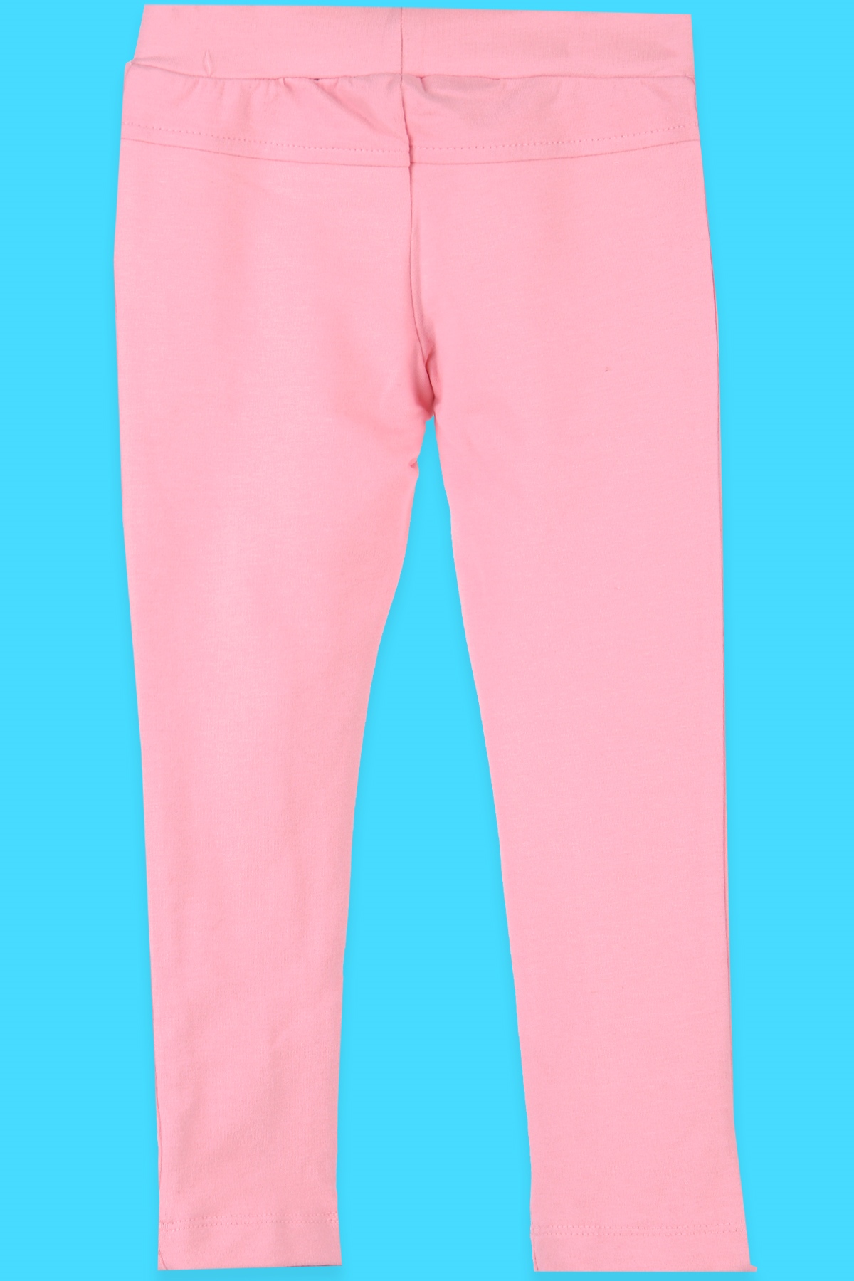 Breeze Kız Çocuk Tayt Basic Cep Desenli Pudra (4-8 Yaş)