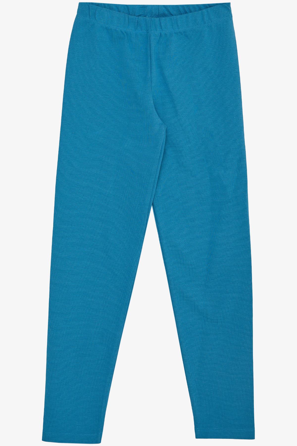 Breeze Kız Çocuk Tayt Basic Mavi (4-8 Yaş)