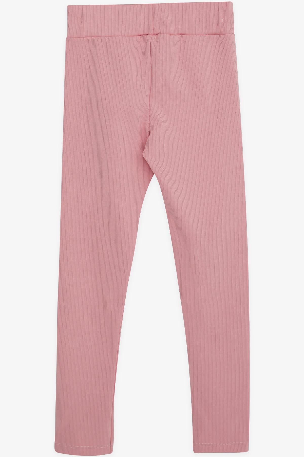 Breeze Kız Çocuk Tayt Basic Pembe (9-14 Yaş)