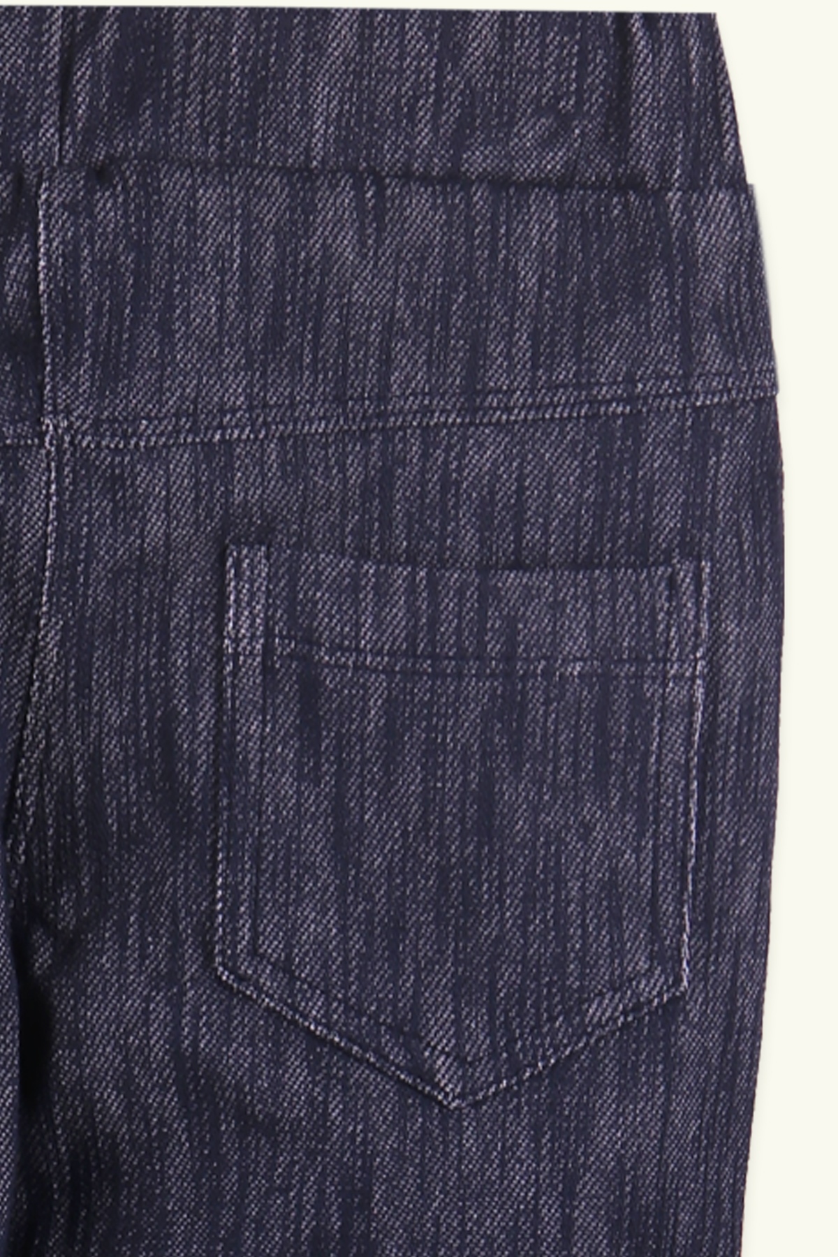 Breeze Kız Çocuk Tayt Pantolon Cep Desenli Lacivert (2-6 Yaş)