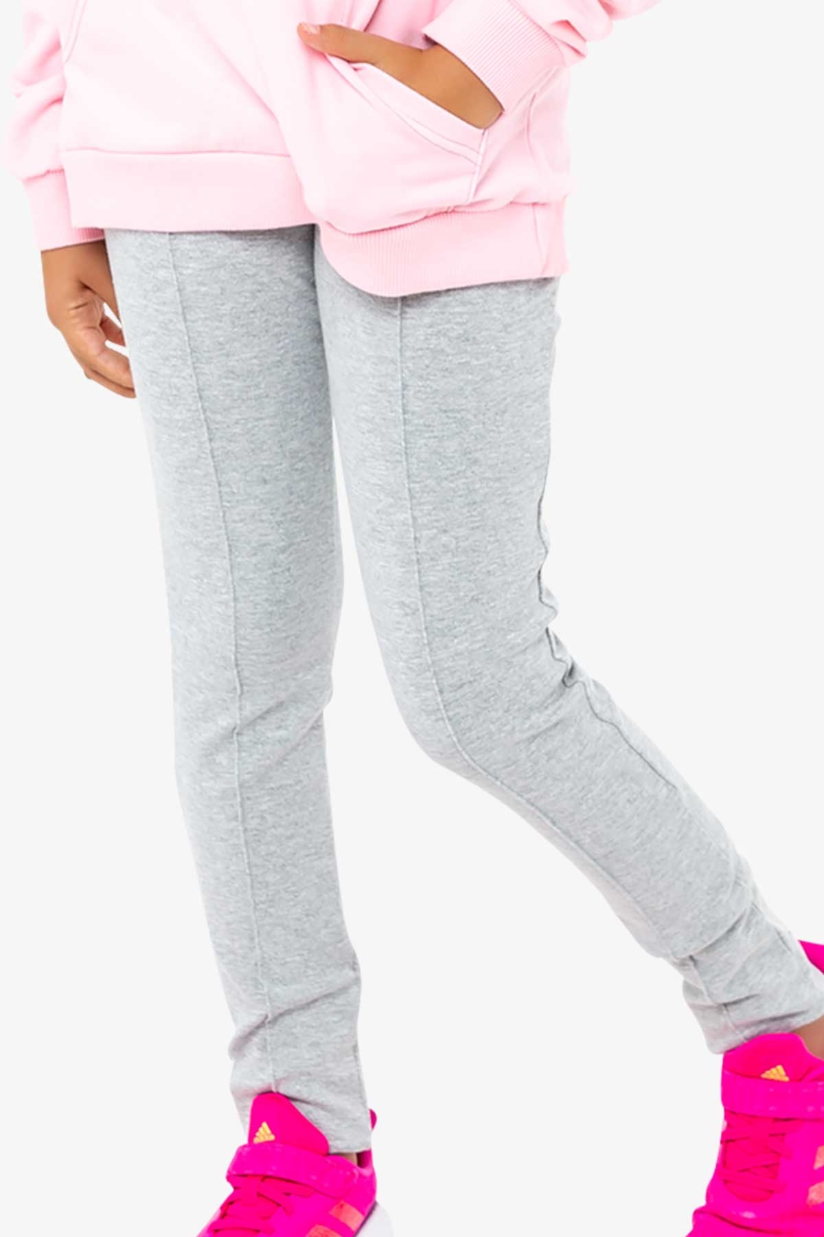 Breeze Kız Çocuk Tayt Pantolon Gri (10 Yaş)