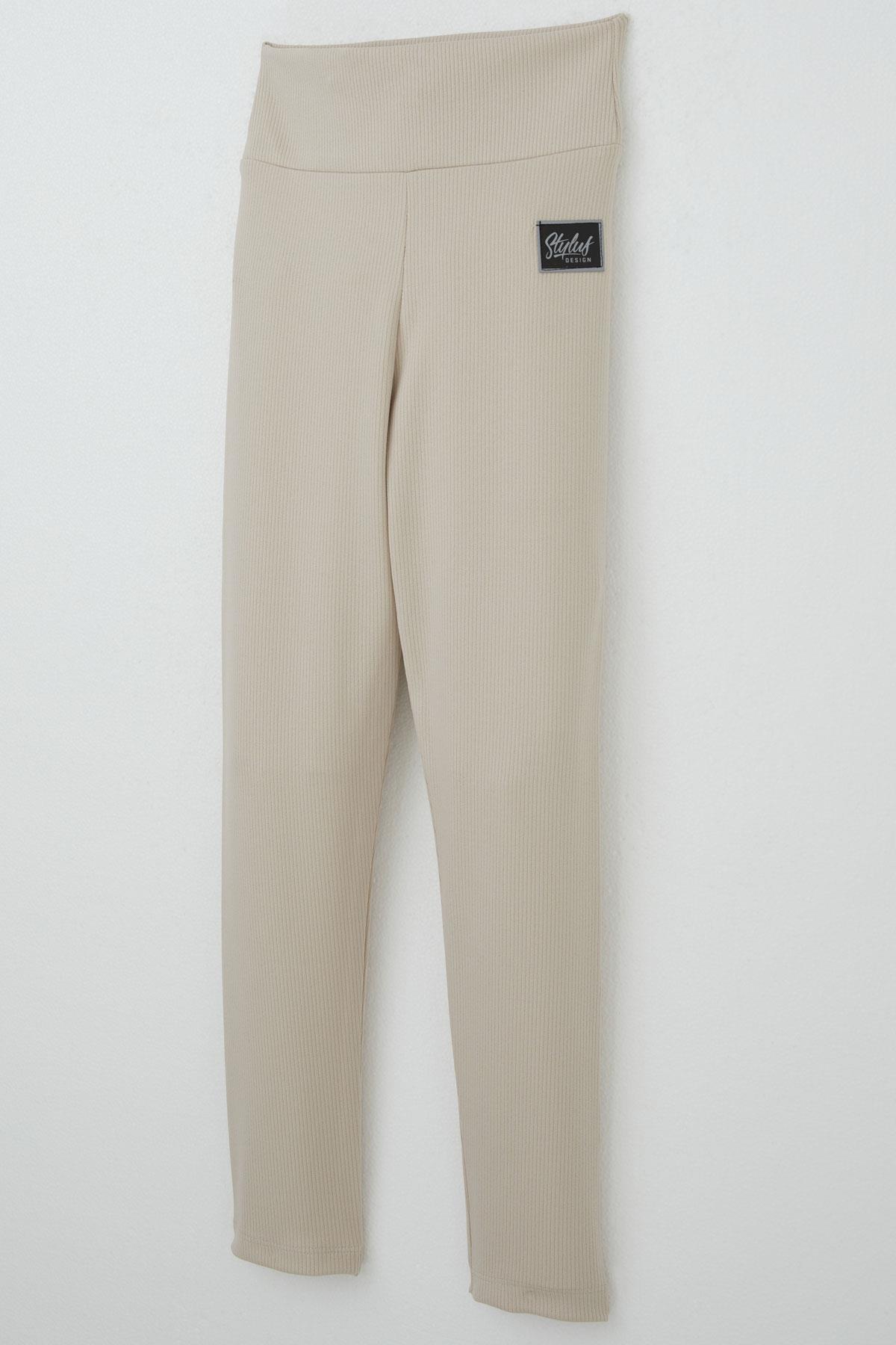 Breeze Kız Çocuk Tayt Yazılı Arma Baskılı Taş (8-14 Yaş)