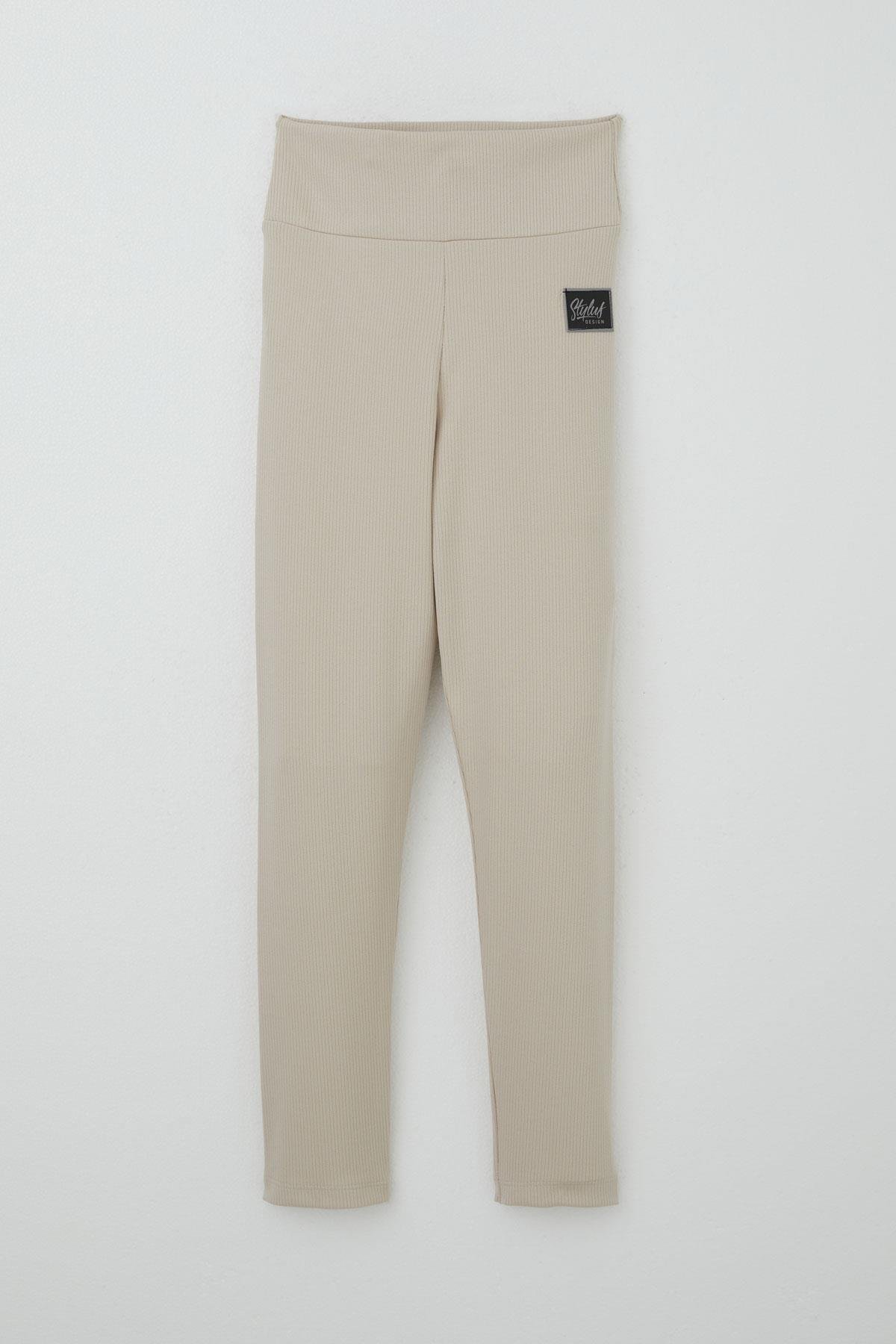 Breeze Kız Çocuk Tayt Yazılı Arma Baskılı Taş (8-14 Yaş)