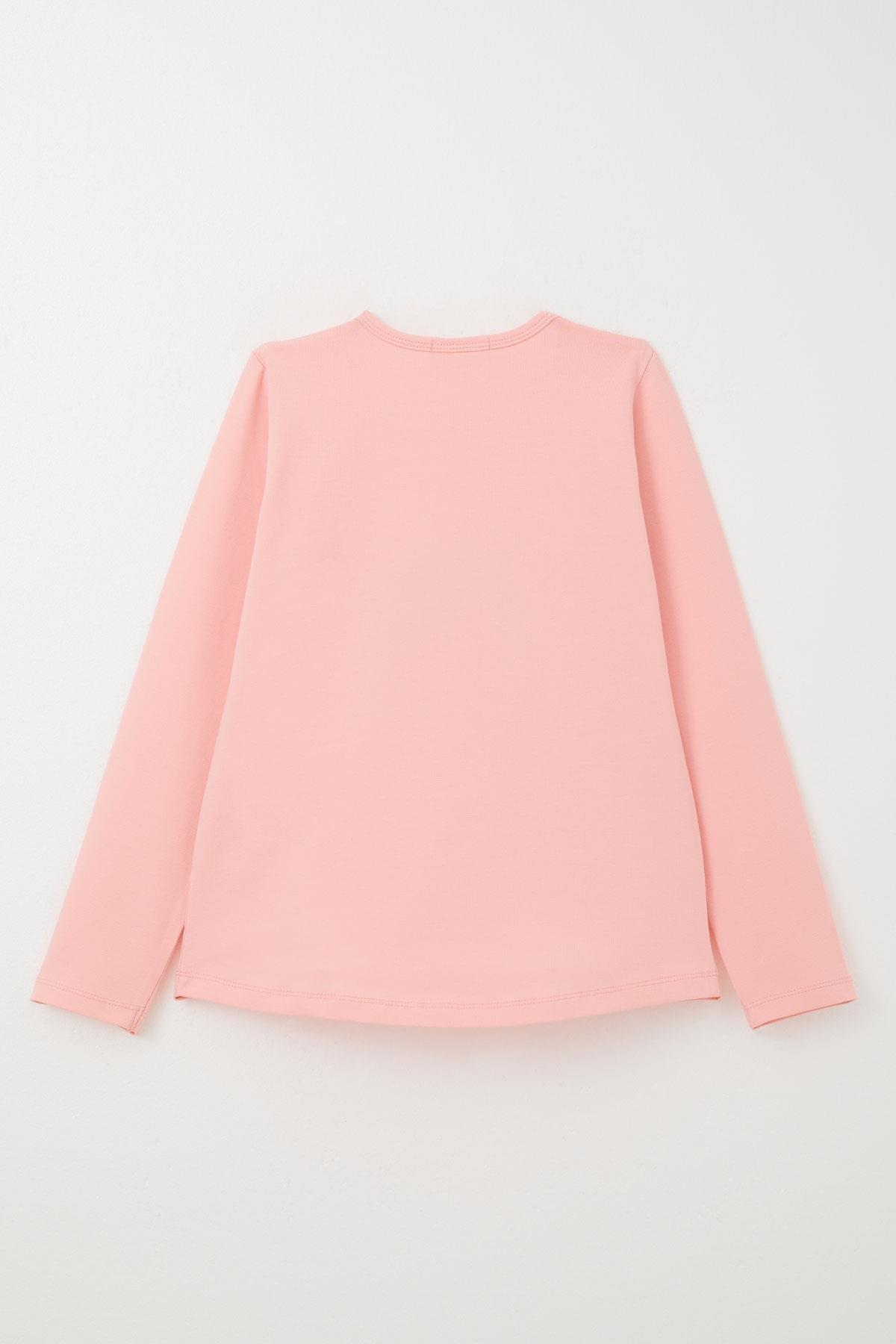 Breeze Kız Çocuk Taytlı Takım Ayakkabı Baskılı Pembe (4-9 Yaş)