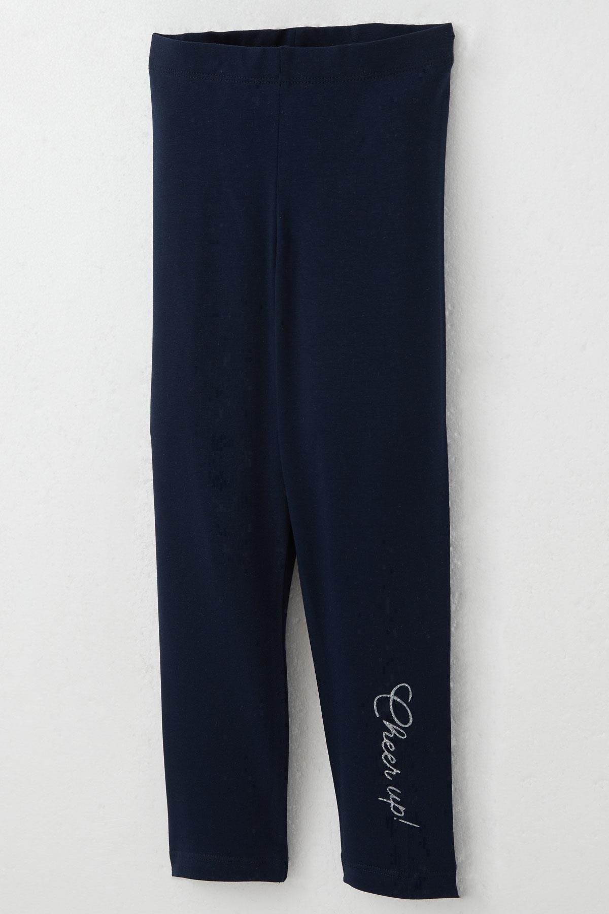 Breeze Kız Çocuk Taytlı Takım Dansçı Neşeli Ayıcık Baskılı Ekru (1.5-5 Yaş)