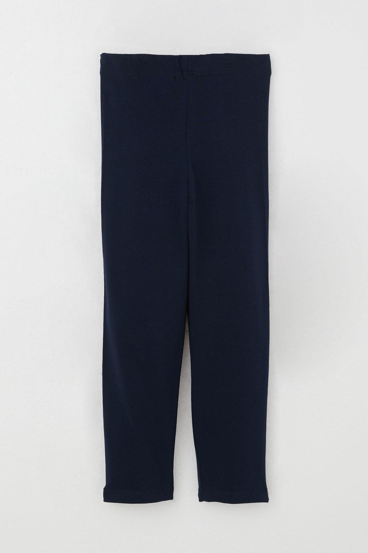 Breeze Kız Çocuk Taytlı Takım Dansçı Neşeli Ayıcık Baskılı Ekru (1.5-5 Yaş)