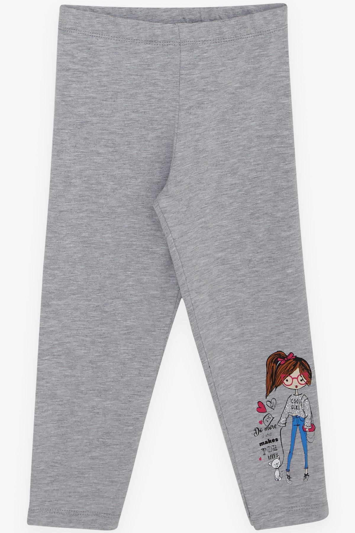 Breeze Kız Çocuk Taytlı Takım Dostluk Temalı Kız Baskılı Pembe (1.5-5 Yaş)