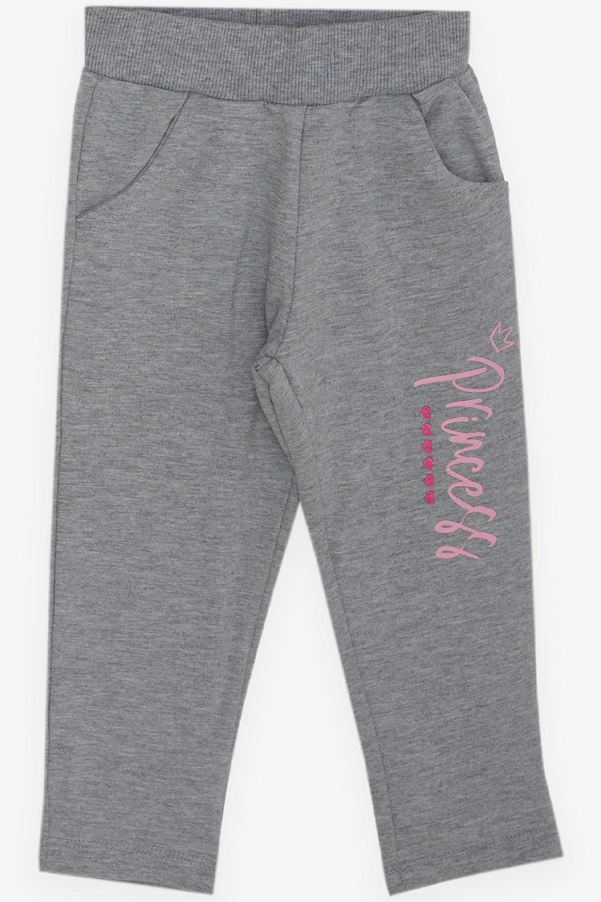 Breeze Kız Çocuk Taytlı Takım Fiyonklu Ayıcık Baskılı Pembe (1.5-5 Yaş)