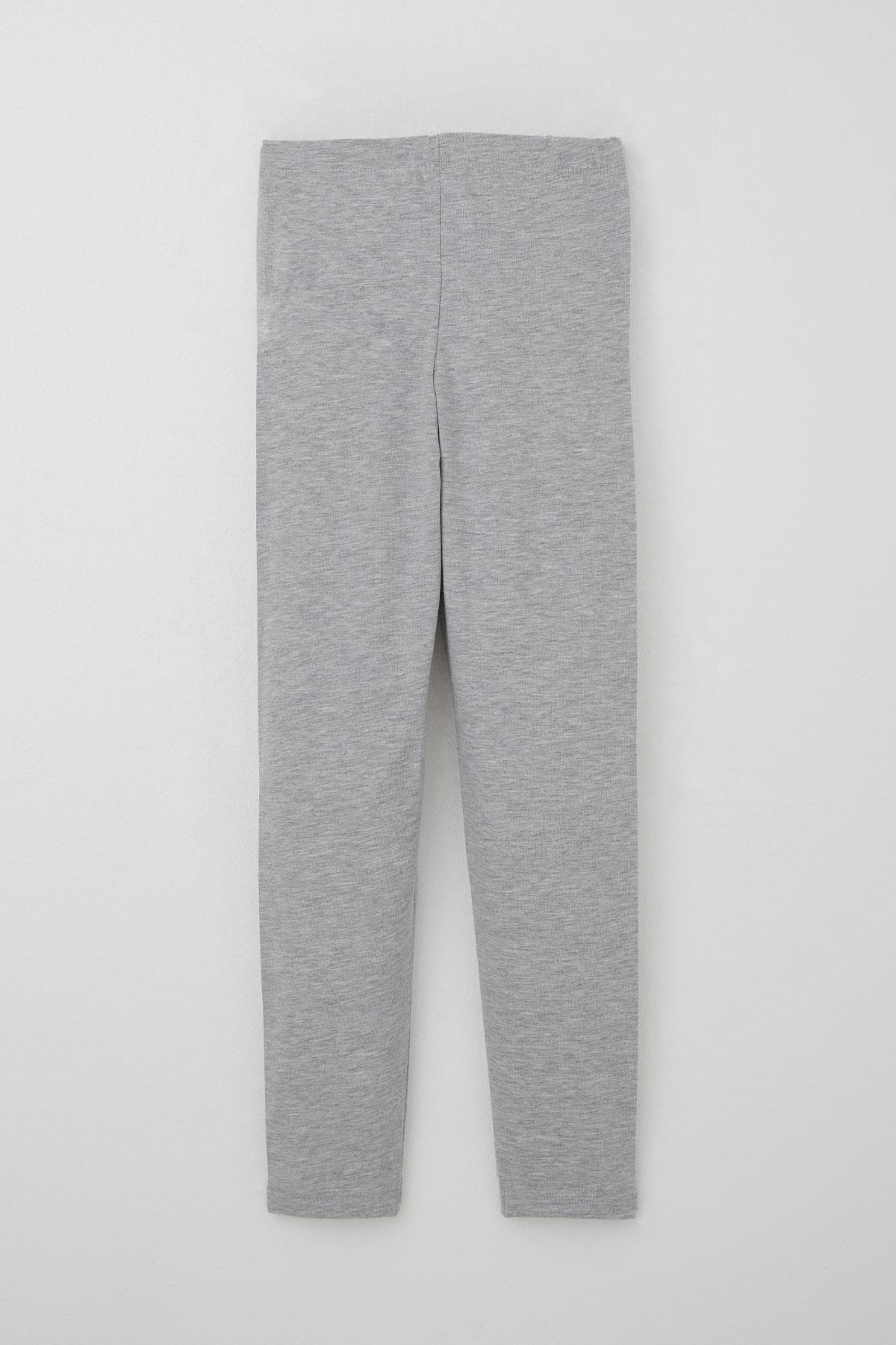 Breeze Kız Çocuk Taytlı Takım Papatya Baskılı Ekru (4-9 Yaş)