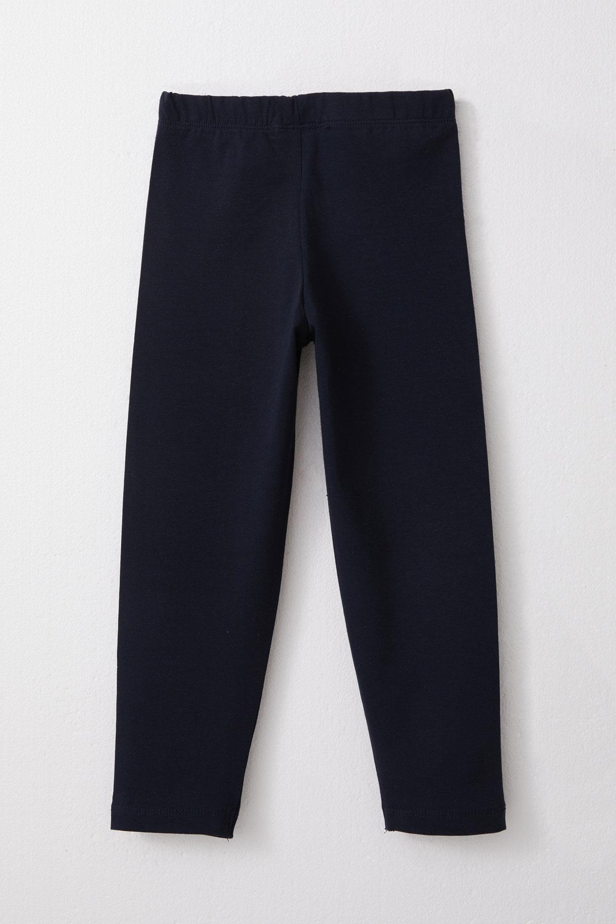 Breeze Kız Çocuk Taytlı Takım Papatya Baskılı Bej (1.5-5 Yaş)