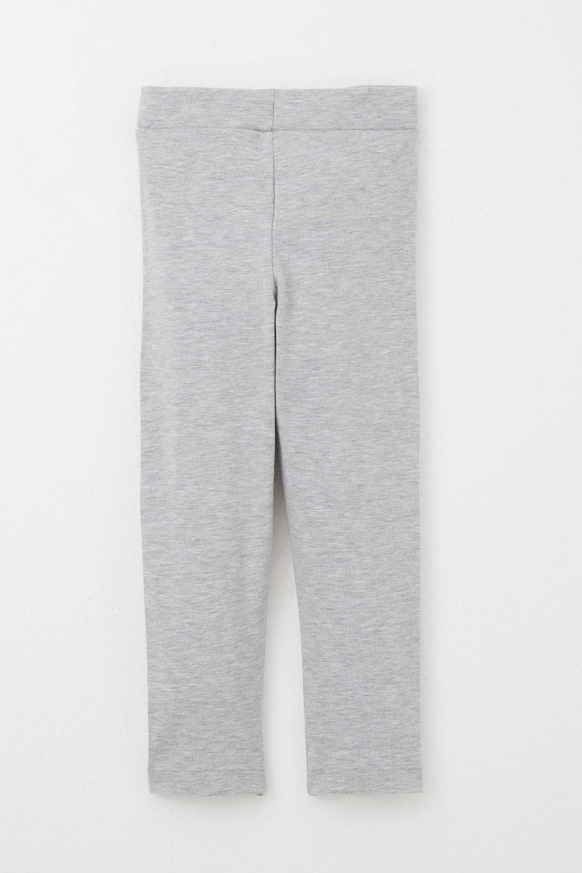 Breeze Kız Çocuk Taytlı Takım Sevimli Bebek Ayıcıklar Baskılı Somon (1-4 Yaş)