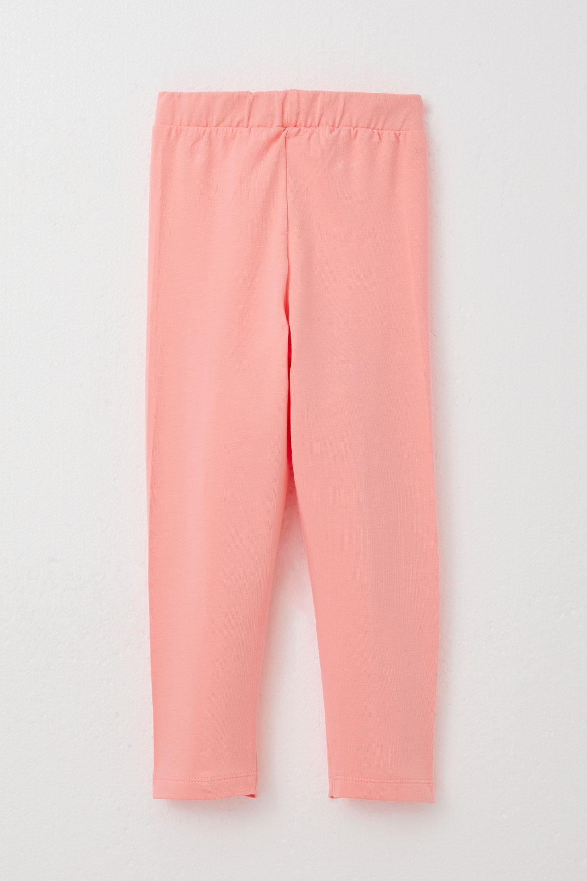 Breeze Kız Çocuk Taytlı Takım Sevimli Tavşancık Nakışlı Ekru (1-4 Yaş)