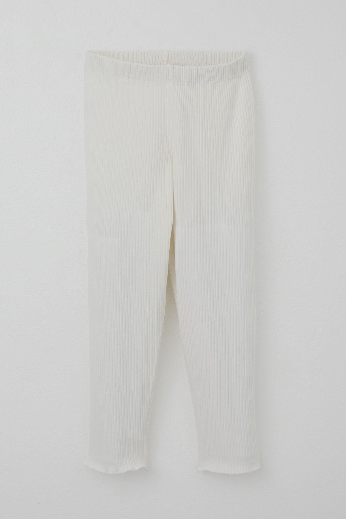 Breeze Kız Çocuk Taytlı Takım Simli Yazı Baskılı Ekru (1.5-5 Yaş)