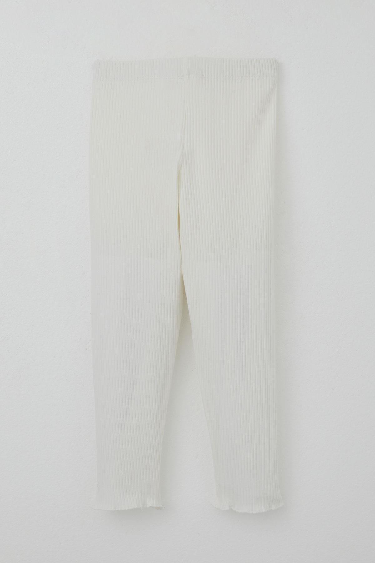 Breeze Kız Çocuk Taytlı Takım Simli Yazı Baskılı Ekru (1.5-5 Yaş)