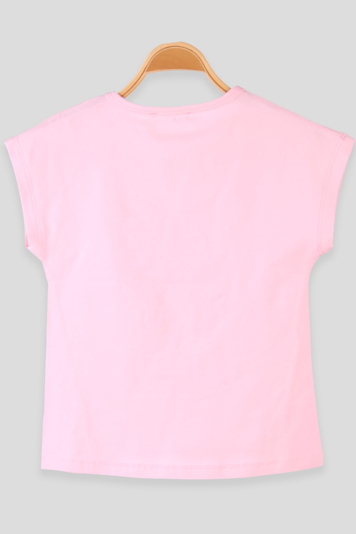 Breeze Kız Çocuk Tişört Dondurması Taşlı Pembe (5-10 Yaş)