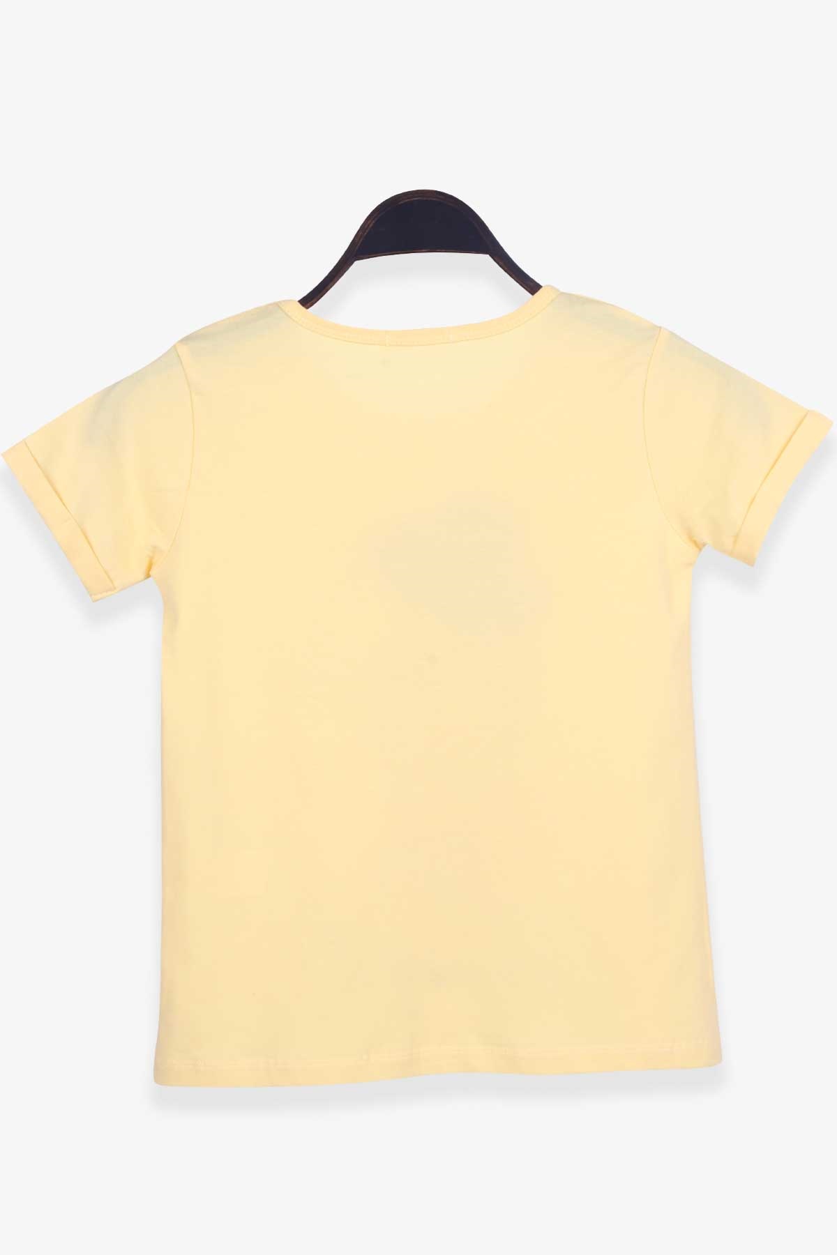 Breeze Kız Çocuk Tişört Kız Baskılı Sarı (10-14 Yaş)