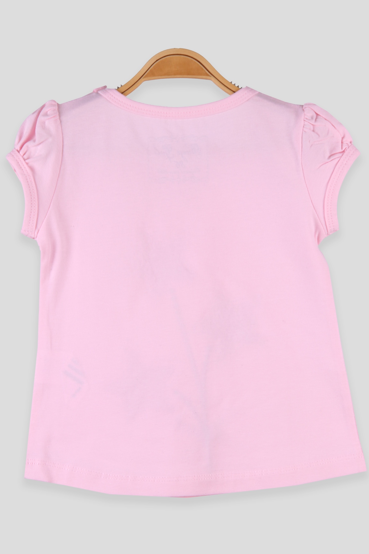 Breeze Kız Çocuk Tişört Yıldız İşlemeli Pullu Pembe (1.5-5 Yaş)