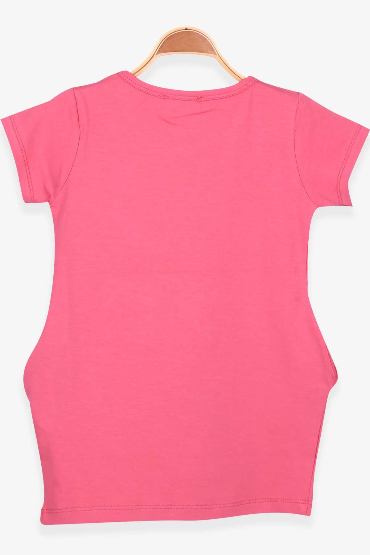 Breeze Kız Çocuk Tunik Pullu Unicorn Baskılı Kiremit (4-8 Yaş)