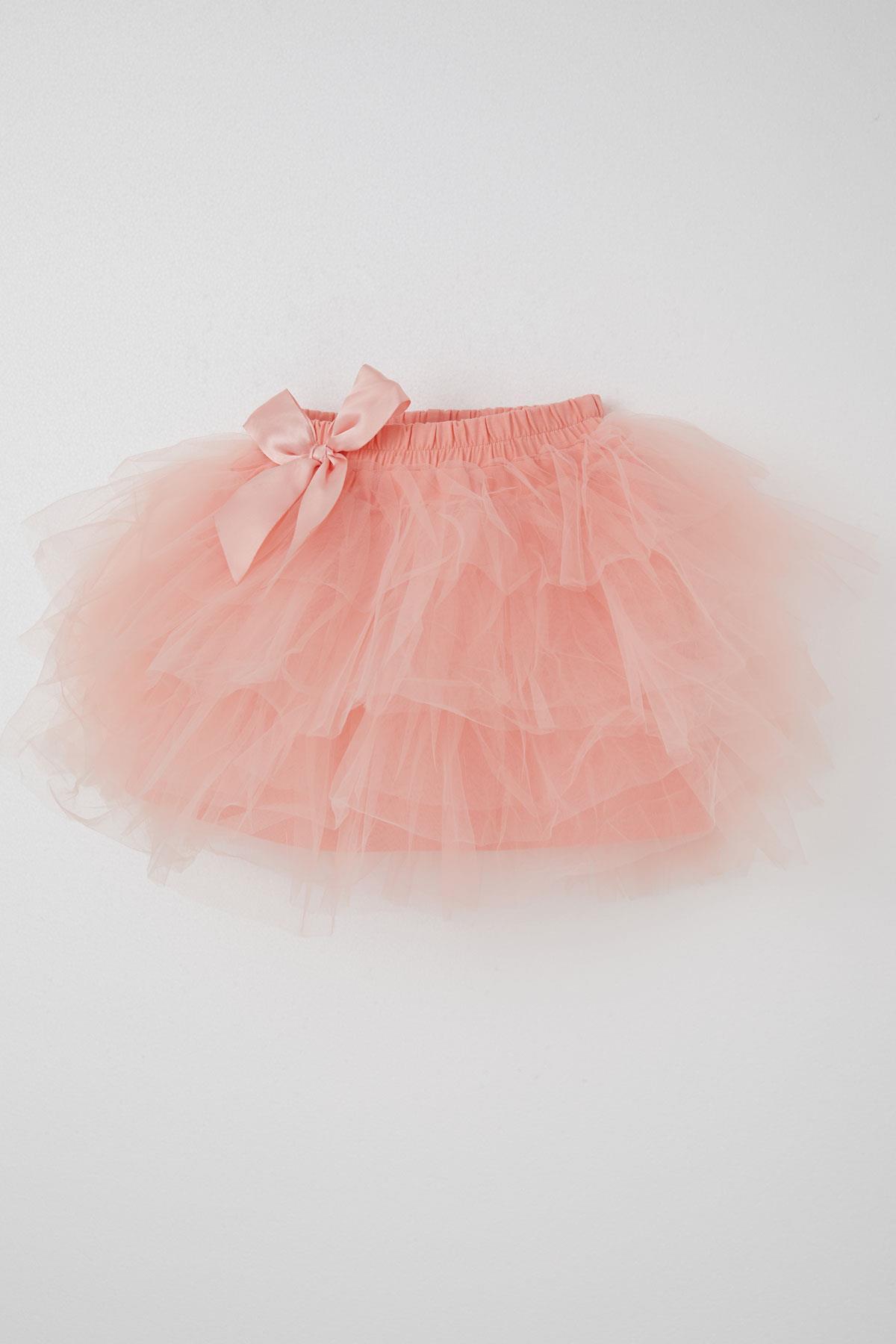 Breeze Kız Çocuk Tütü Etek Somon (8-12 Yaş)