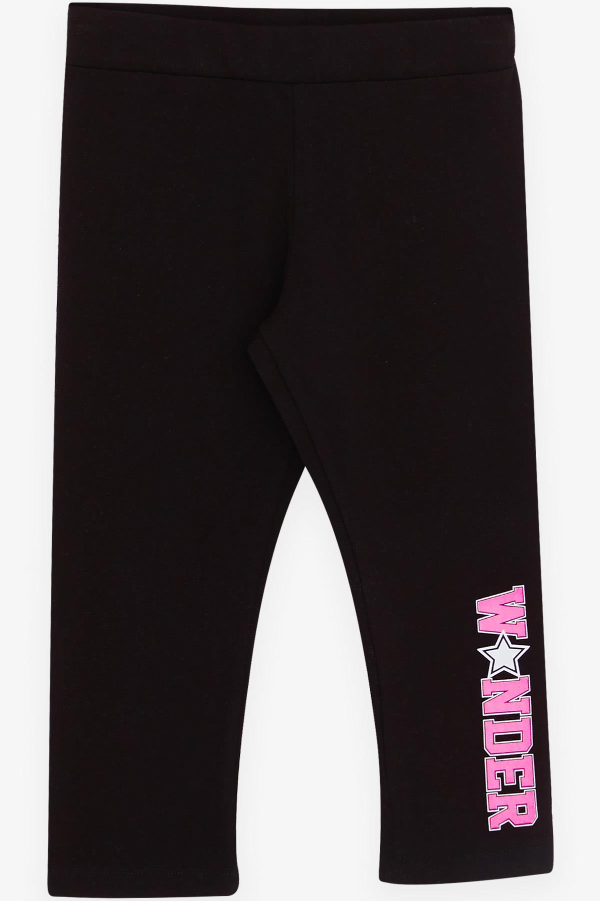 Breeze Kız Çocuk Üstü Crop 3 lü Kapri Taytlı Takım Neon Pembe (6-12 Yaş)