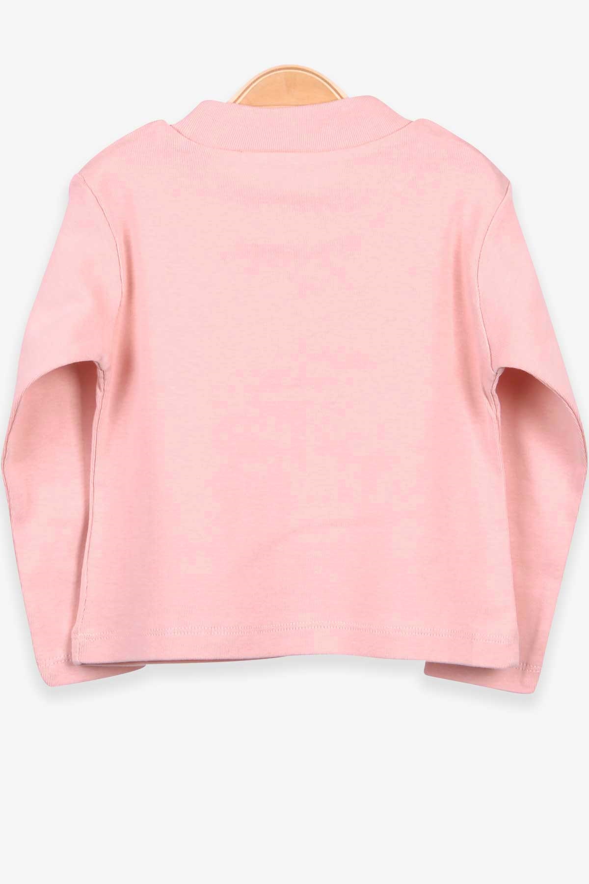 Breeze Kız Çocuk Uzun Kollu Tişört Basic Somon (2-10 Yaş)