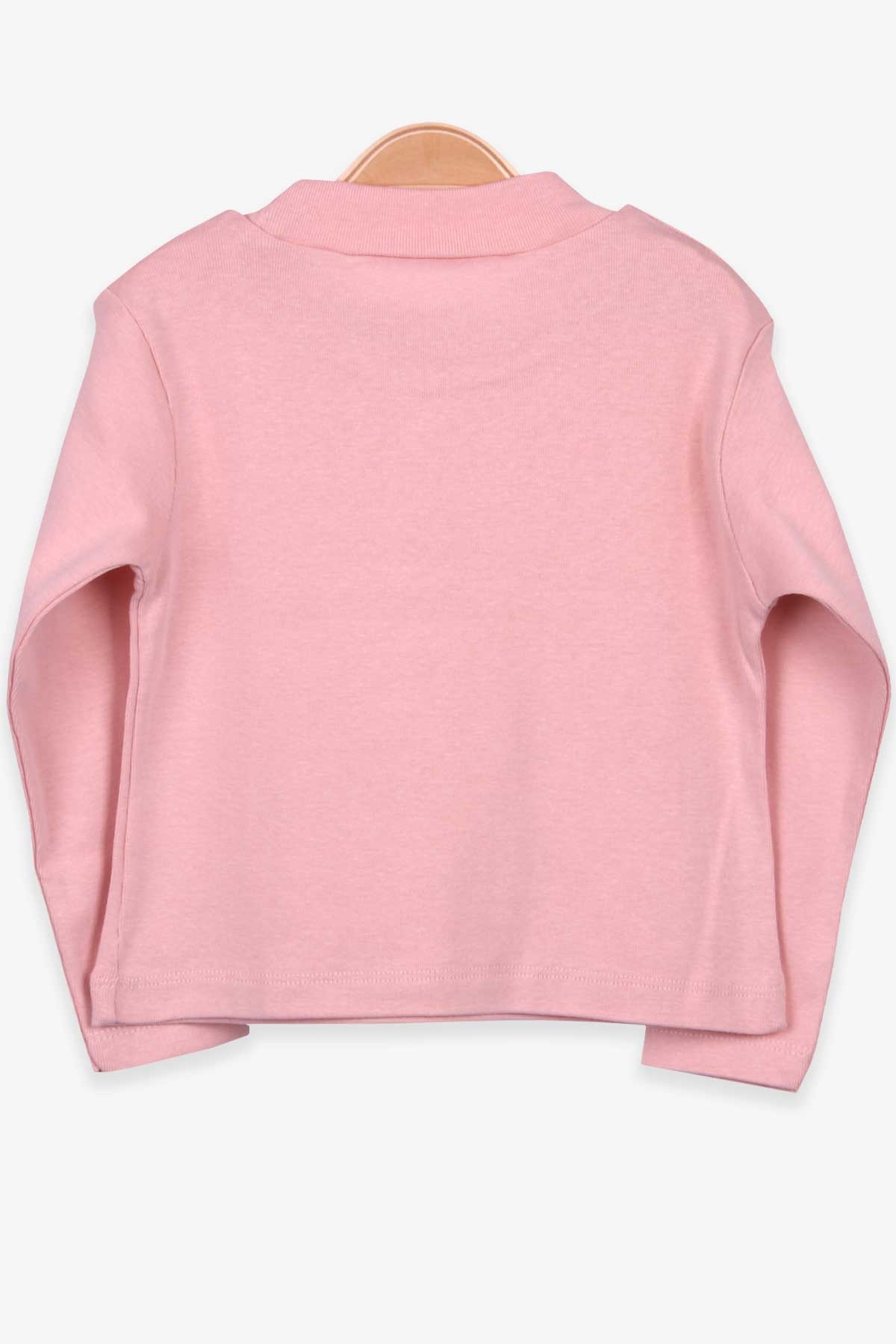 Breeze Kız Çocuk Uzun Kollu Tişört Basic Pudra (2-10 Yaş)