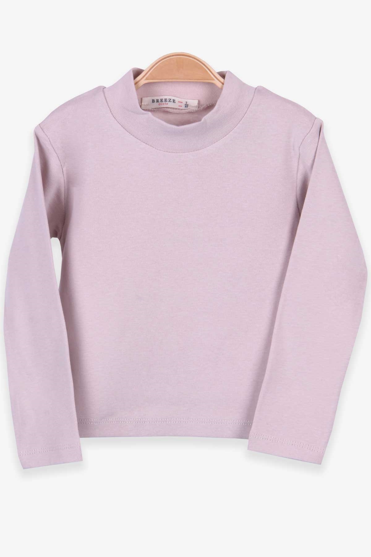 Breeze Kız Çocuk Uzun Kollu Tişört Basic Taş (2-10 Yaş)
