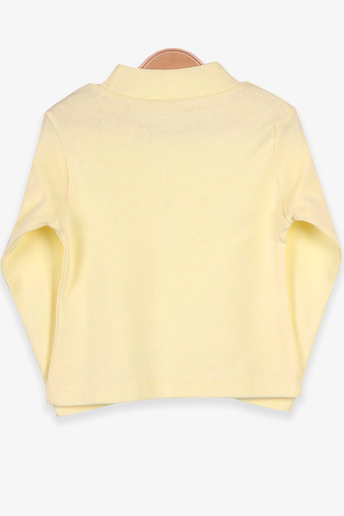 Breeze Kız Çocuk Uzun Kollu Tişört Basic Sarı (2-10 Yaş)