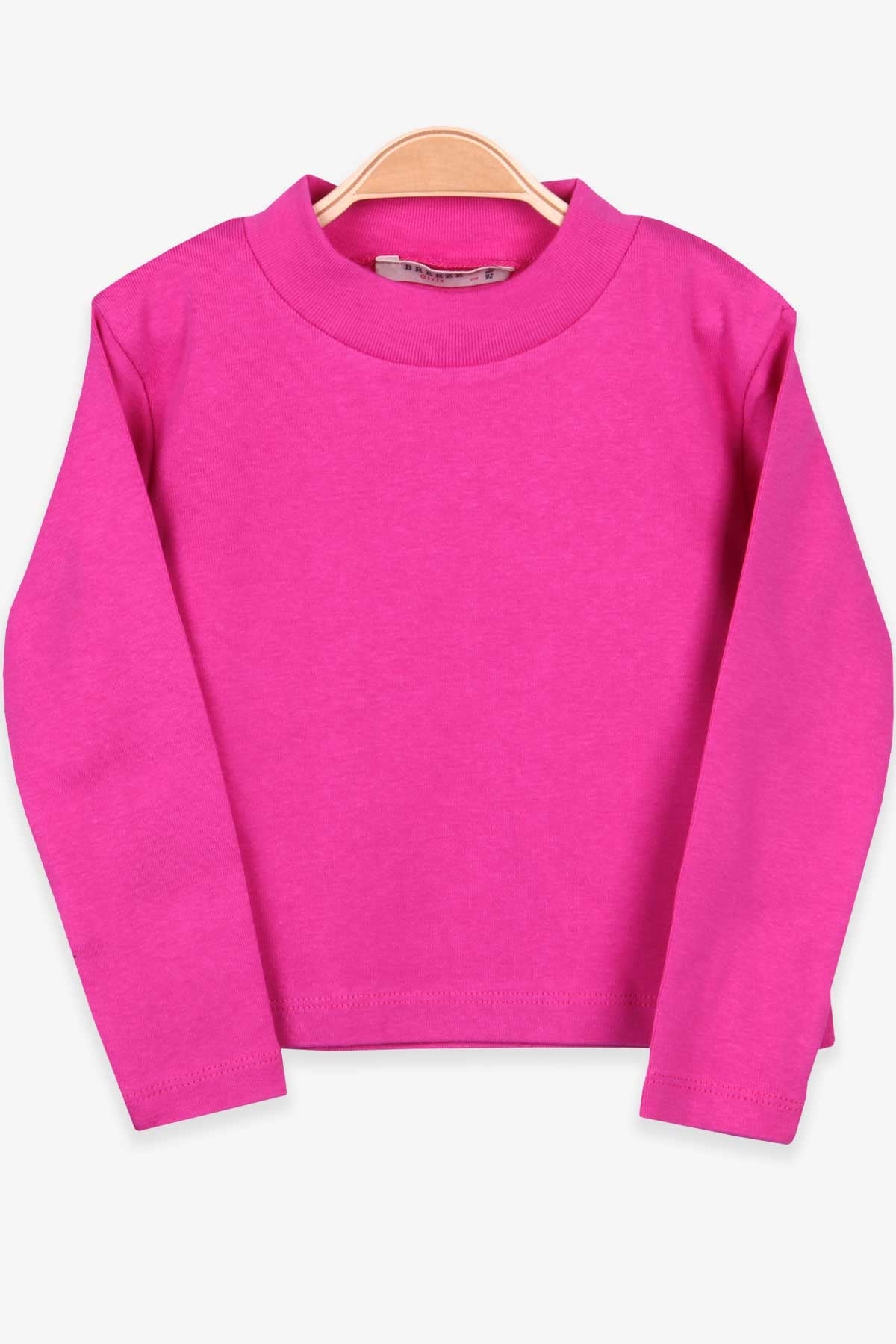 Breeze Kız Çocuk Uzun Kollu Tişört Basic Pembe (2-10 Yaş)