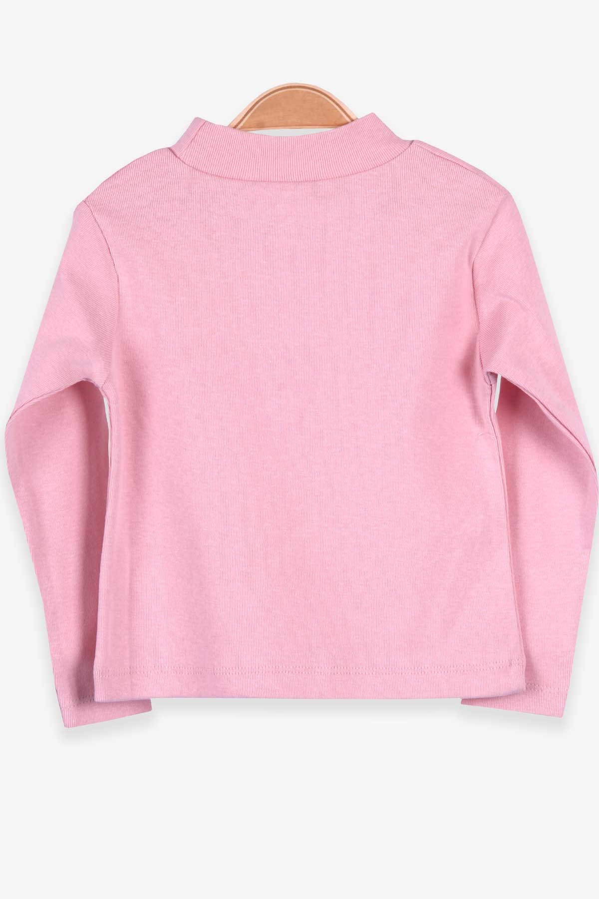 Breeze Kız Çocuk Uzun Kollu Tişört Basic Pudra (2-10 Yaş)