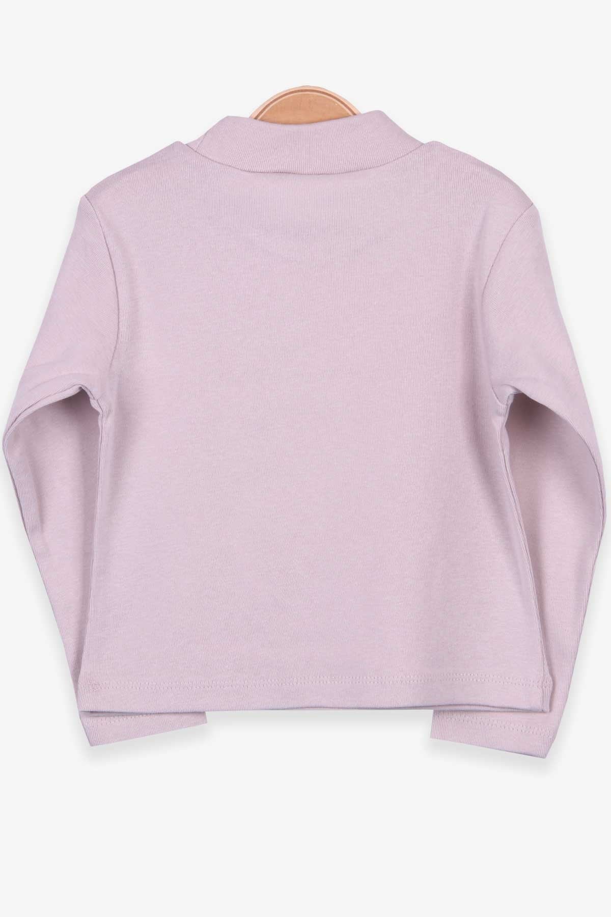 Breeze Kız Çocuk Uzun Kollu Tişört Basic Taş (2-10 Yaş)