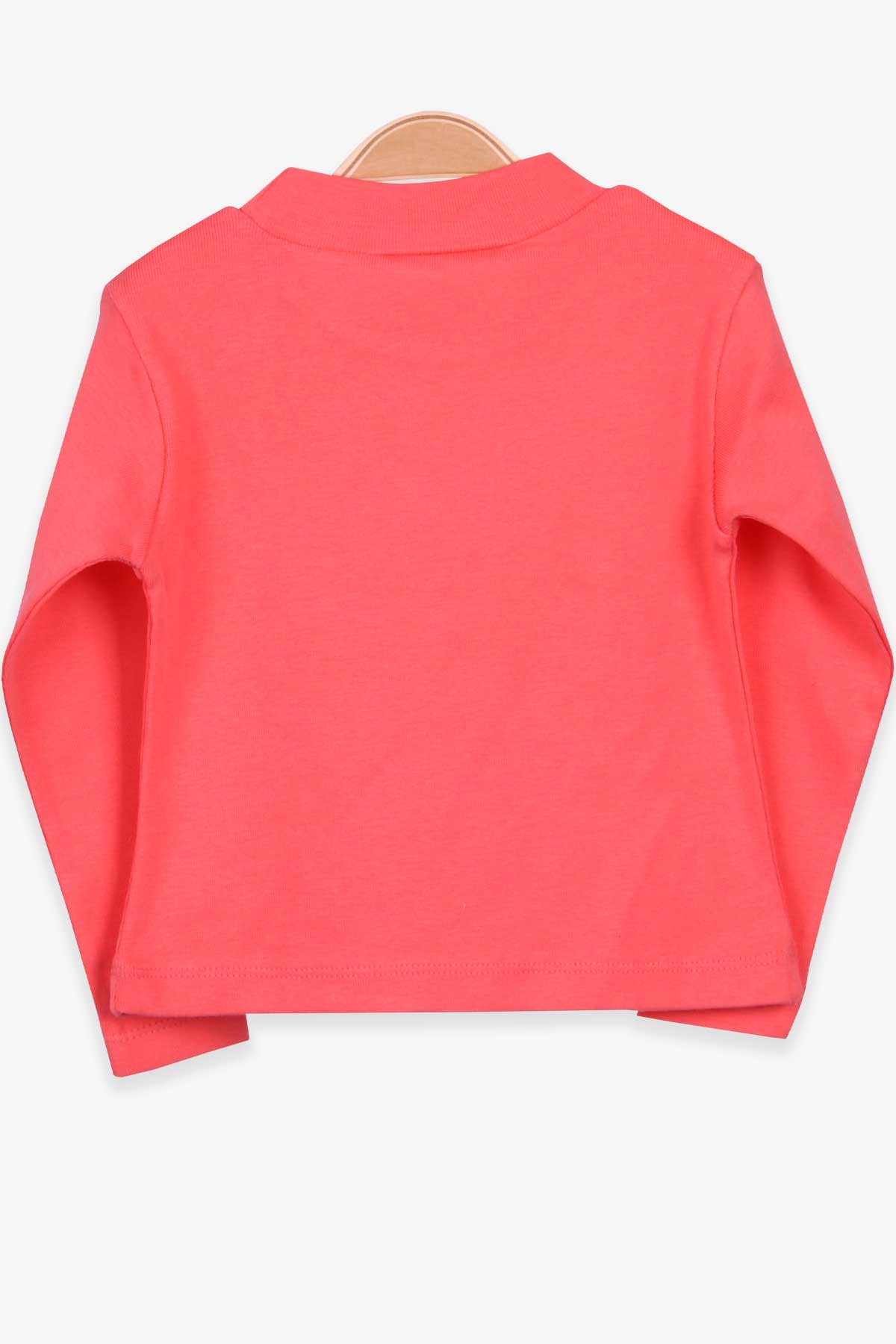 Breeze Kız Çocuk Uzun Kollu Tişört Basic Mercan (2-10 Yaş)