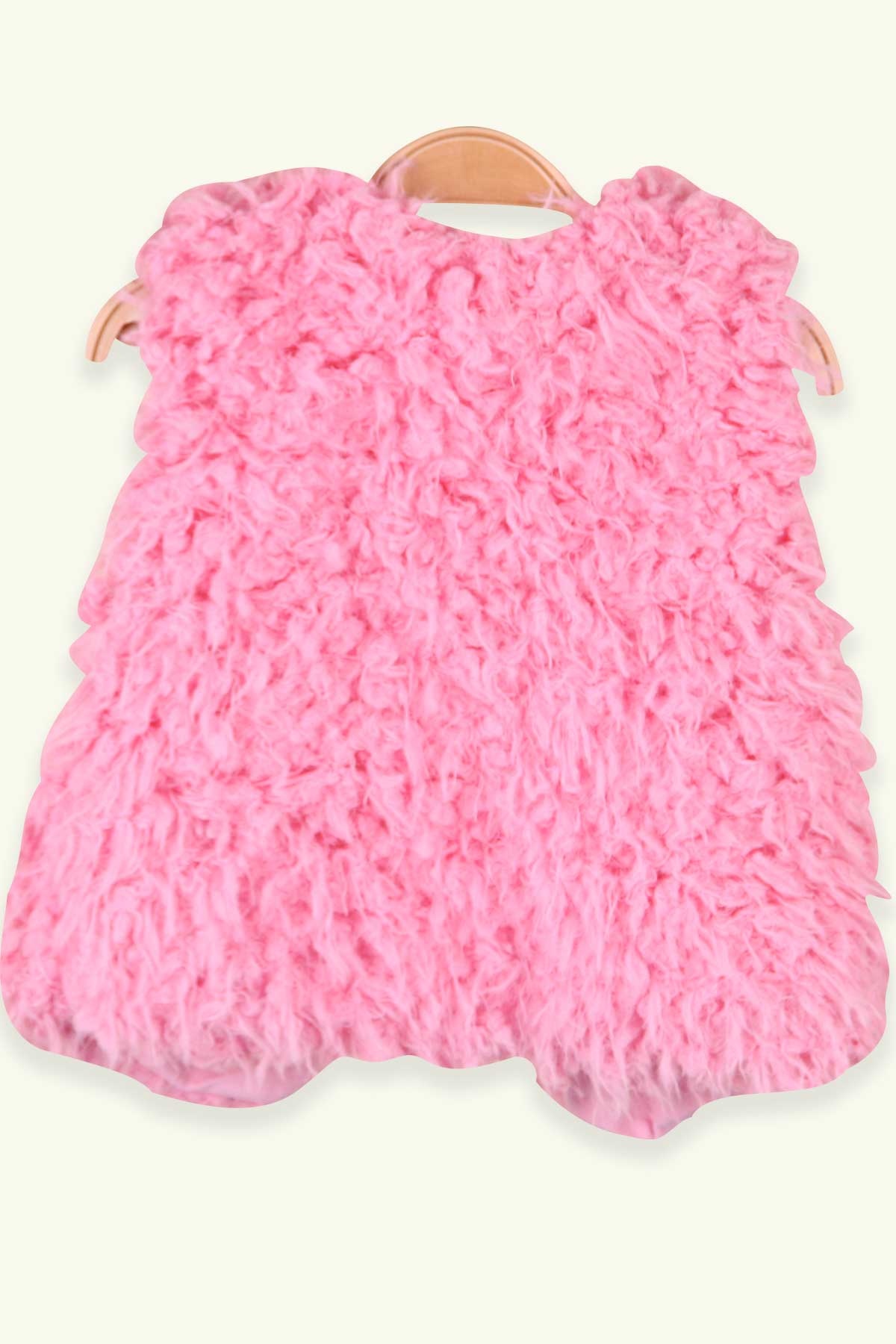 Breeze Kız Çocuk Yelek Peluşlu Pembe (2-6 Yaş)