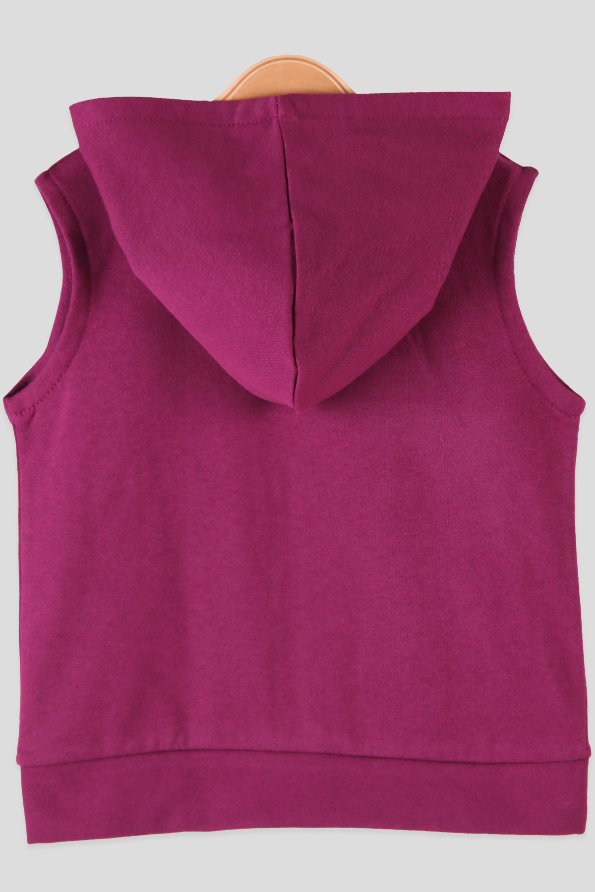 Breeze Kız Çocuk Yelek Pullu Mürdüm (3-8 Yaş)